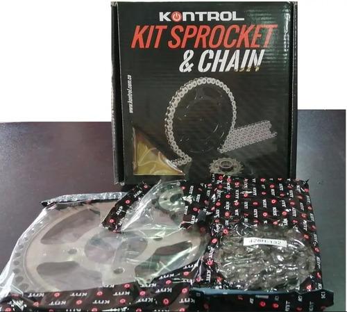Kit De Arrastre Hero Hunk 190 Xpulse 200 Reforzado Kn Plateado 4