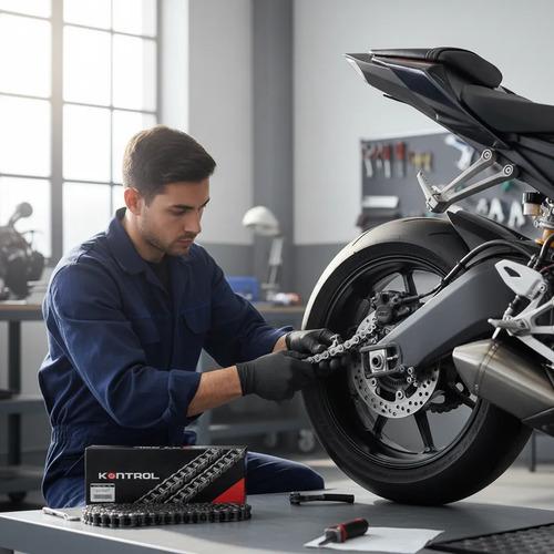 Cadena De Moto 428 Oring 132l Reforzada Repuesto Orrinada Negro 3