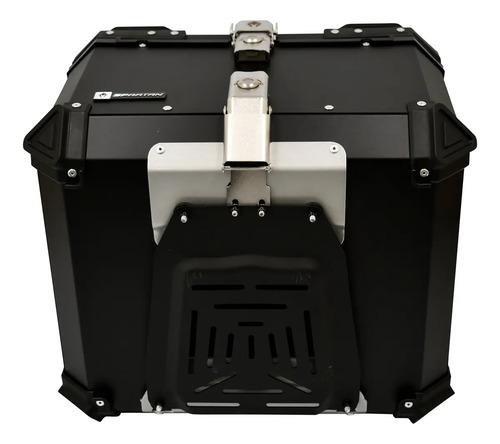 Maletero Spartan Aluminio 57lt Negro Negro 4