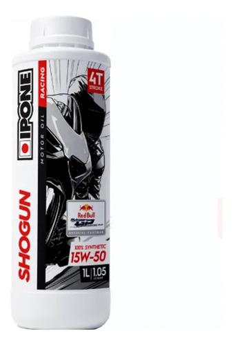 Lubricante Moto Ipone Shogun 4t 15w-50 Full Sintético 1.05l