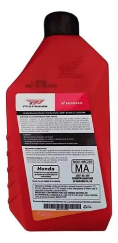 Aceite Honda 10w30 Full Sintetico Original X 1000 Ml 3