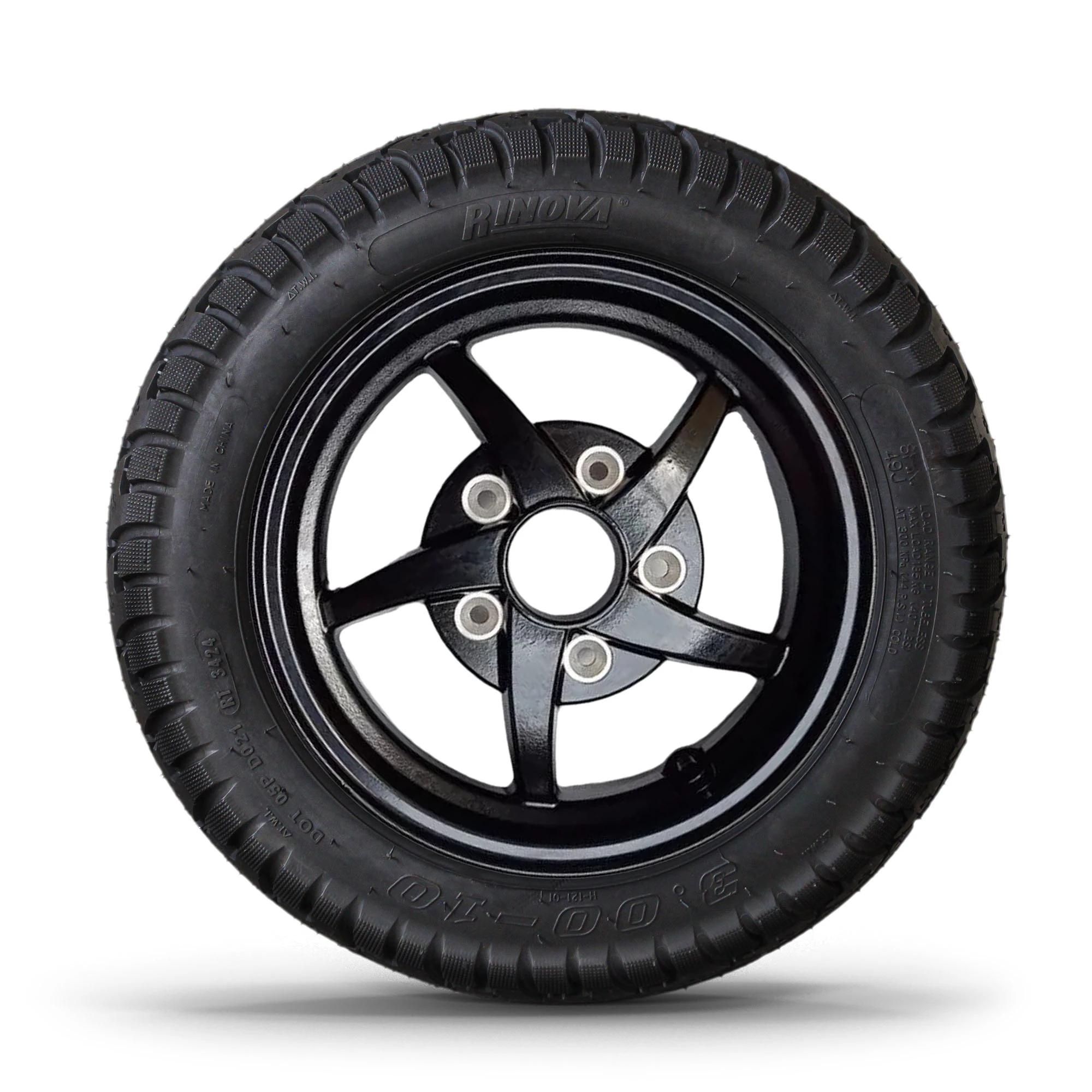 Llanta Movilidad Eléctrica 300-10 RINOVA TIRES RT-121 49J SELLOMATIC 3