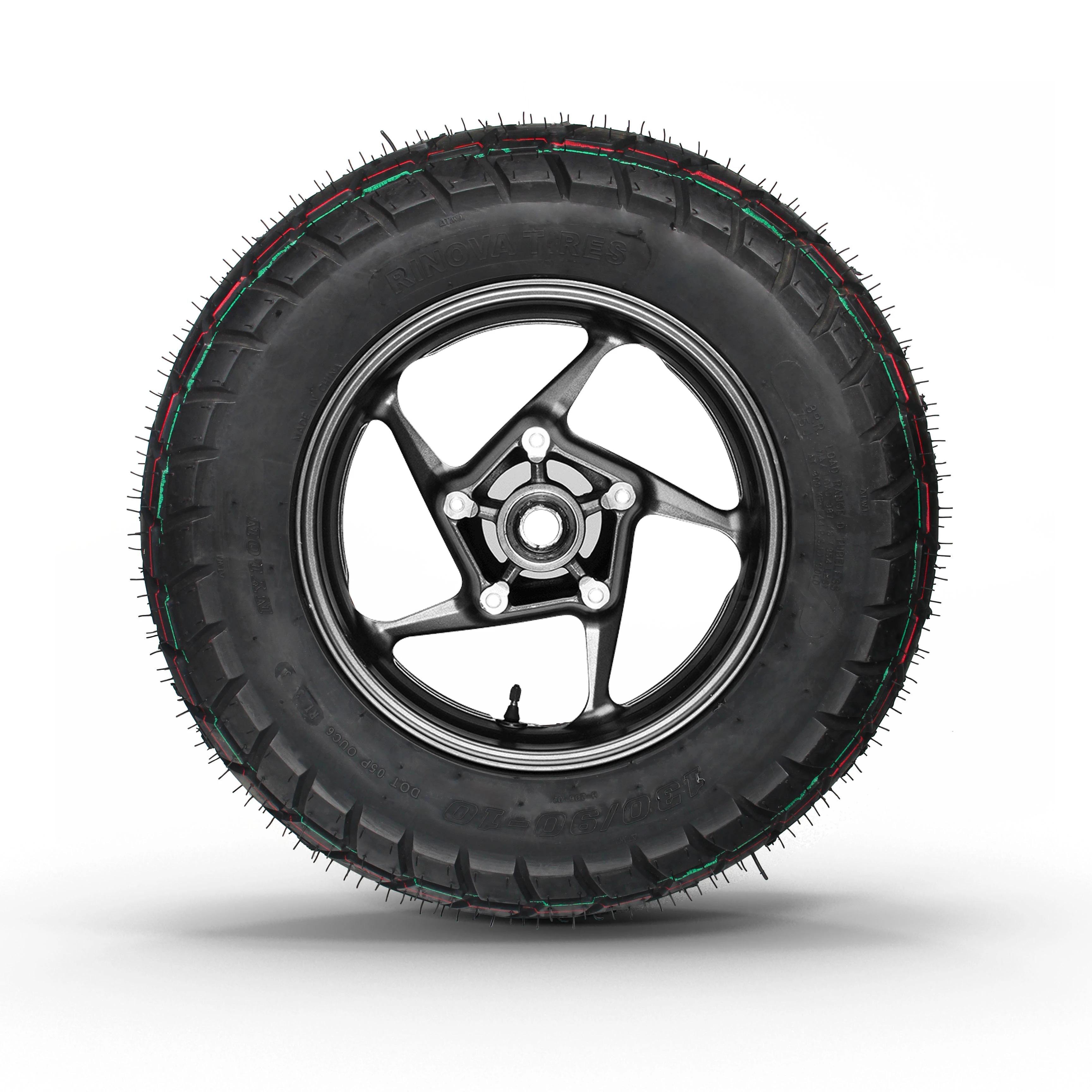 Llanta Moto Scooter 130/90-10 RINOVA TIRES RT-206 75J SELLOMATIC 3