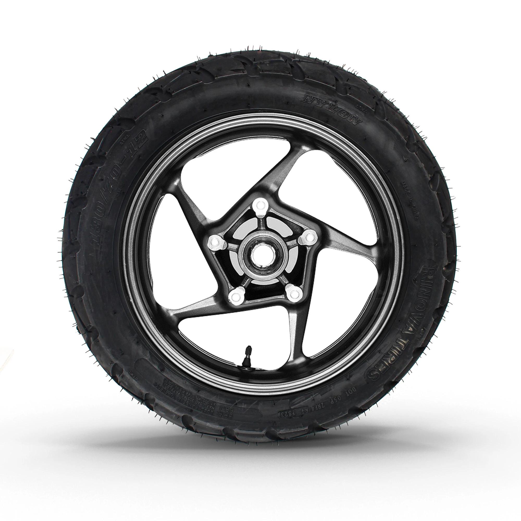 Llanta Moto Scooter 130/70-12 Rinova Tires RT-234 68J Sellomatic 3