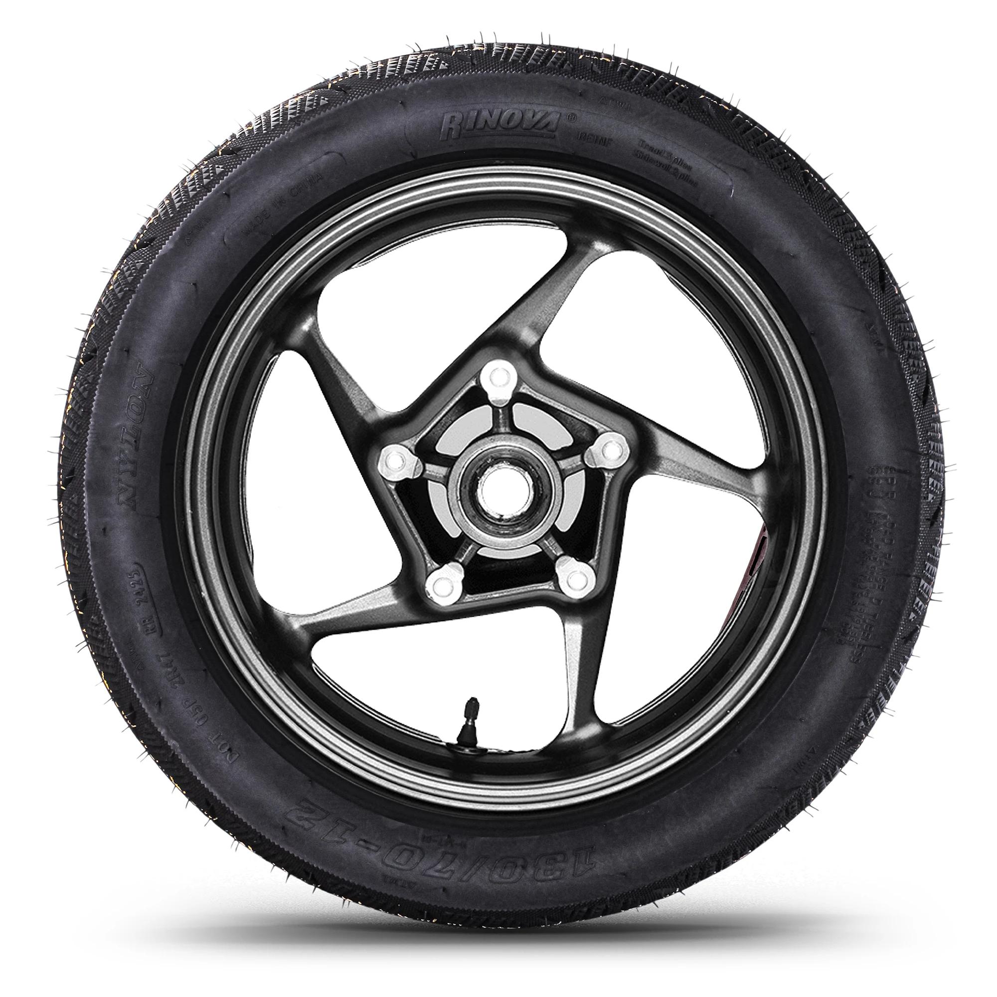Llanta Moto Scooter 130/70-12 Rinova RT-147 68J Reforzada Sellomatic 3