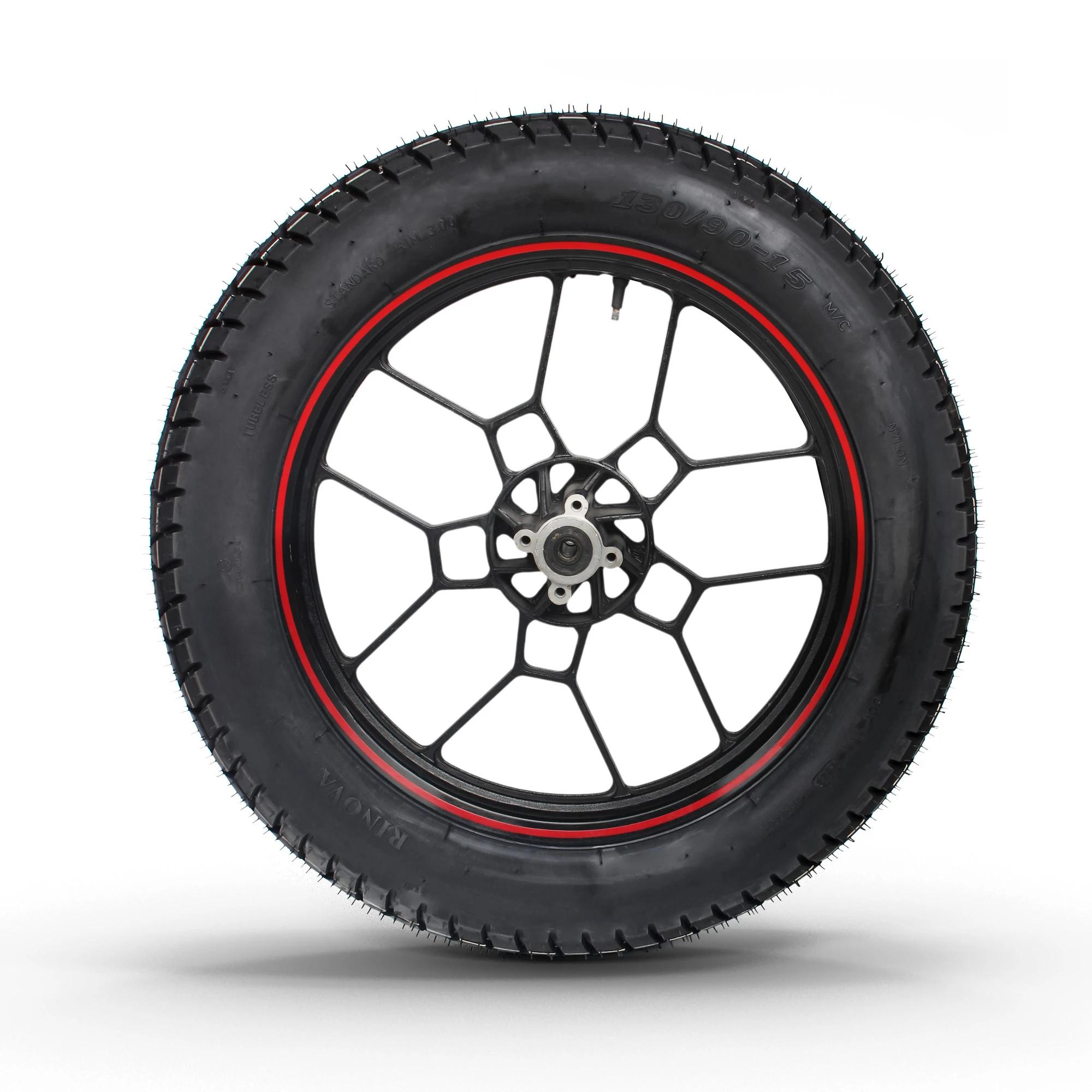 Llanta Moto Sport Calle 130/90-15 Rinova RT-008L 72L Sellomatic 3