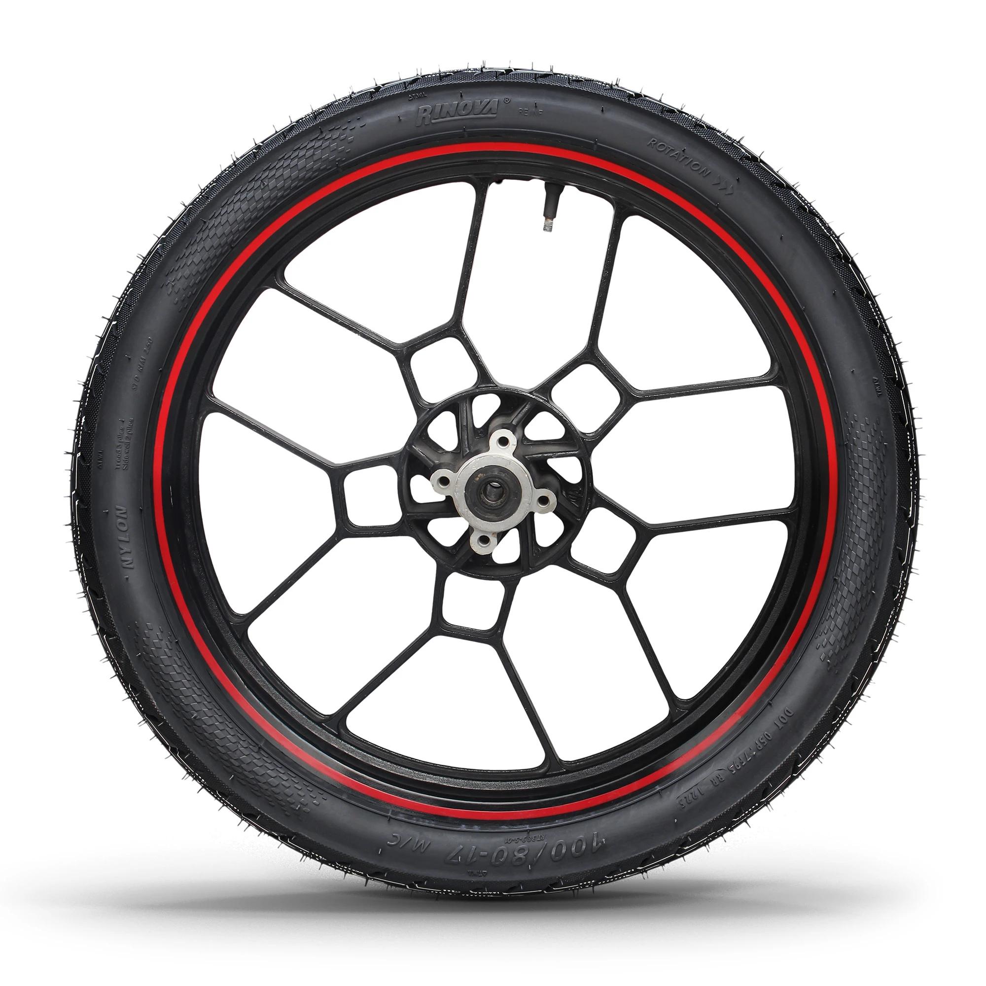 Llanta Moto Pistera 90/80-17 Rinova RT389-S Sellomatic 52L Reforzada 3