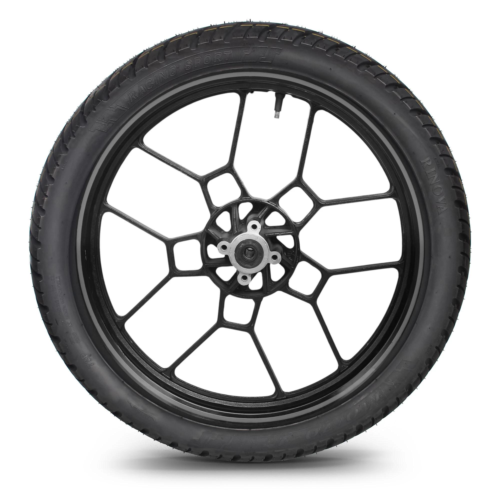 Llanta Moto Pistera 100/80-17 Rinova RT-312 58L Reforzada Sellomatic 2