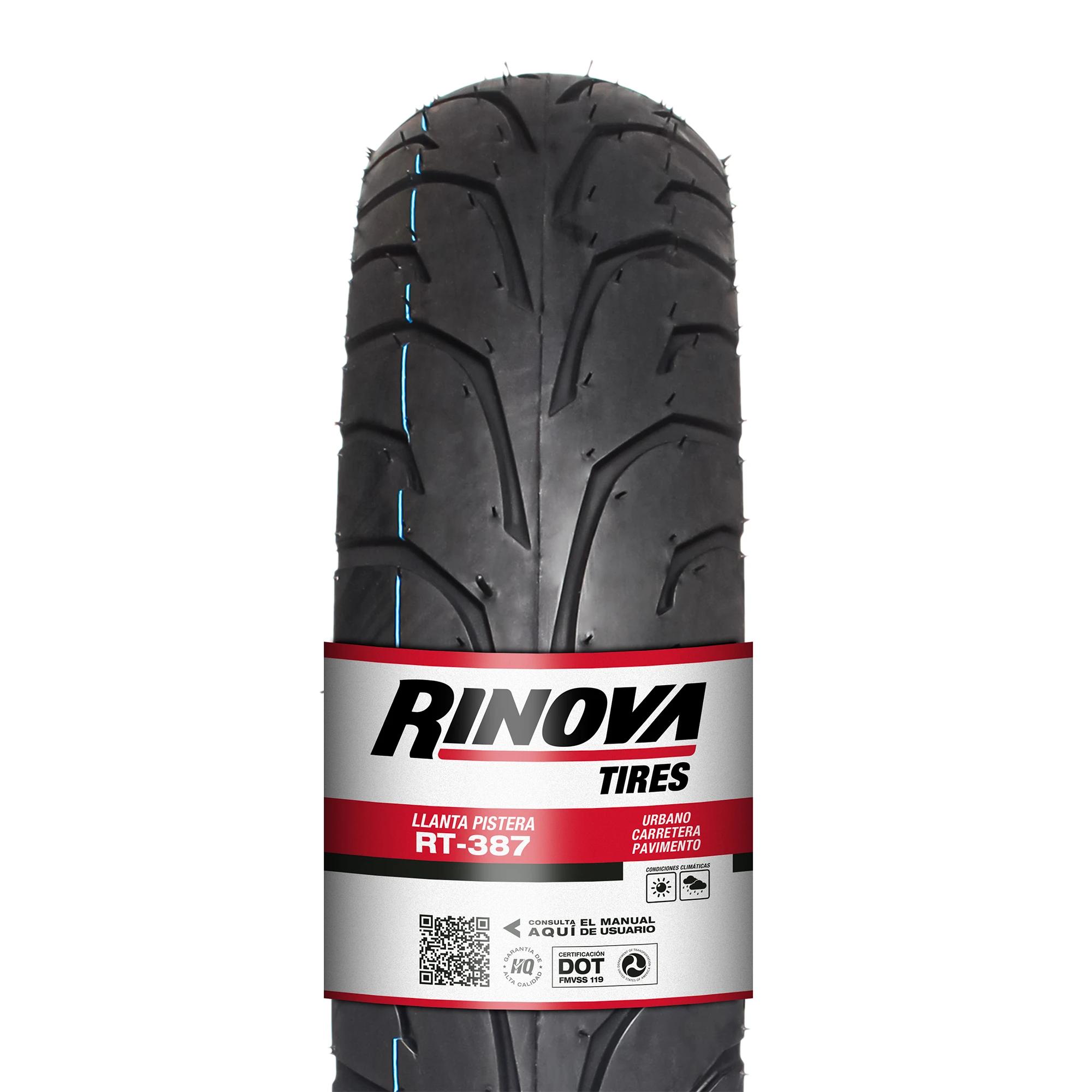 Llanta Moto Pistera 110/70-17 Rinova Tires RT-387 54L Sellomatic