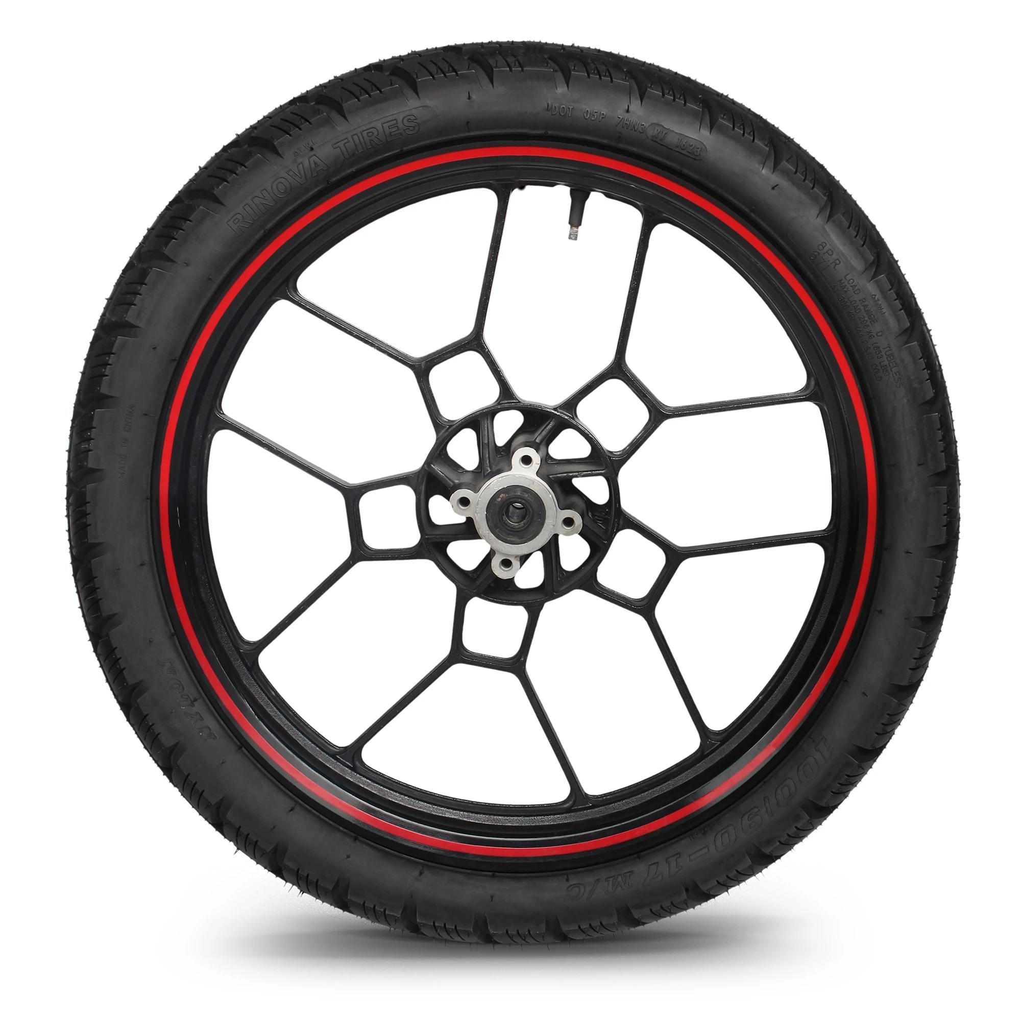 Llanta Doble Propósito 100/90-17 Rinova RT-603 67L Reforzada Sellomatic 3
