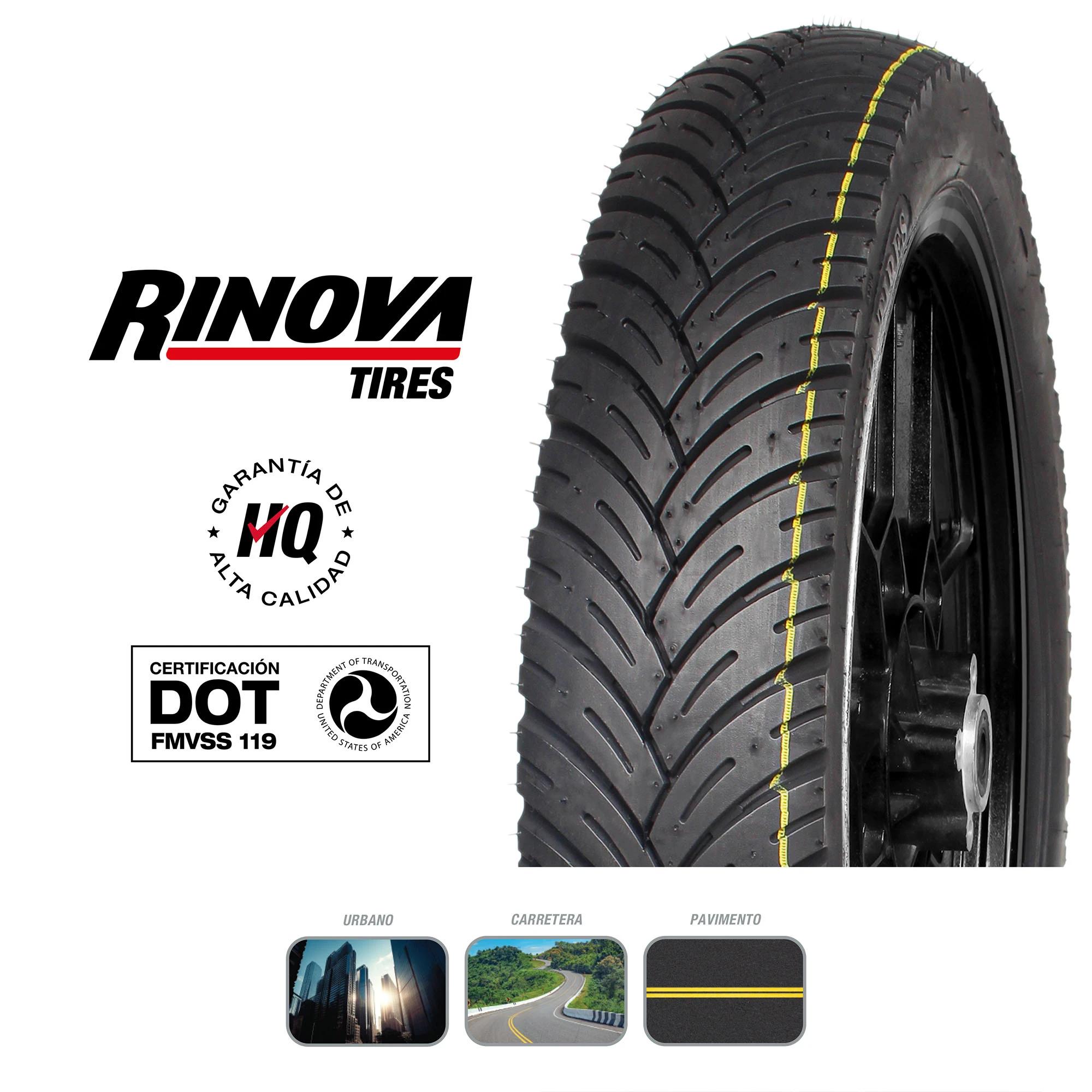 Llanta Moto Doble Propósito 120/80-17 Rinova RT-639 71L Sellomatic 5