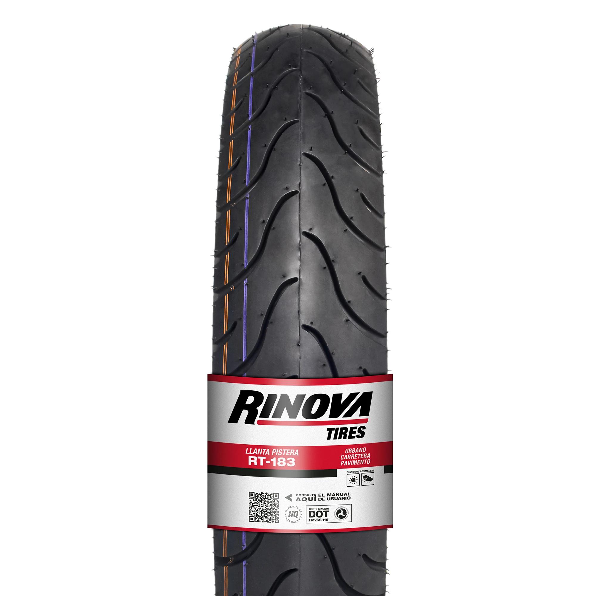 Llanta Moto Pistera 120/80-17 Rinova Tires RT-183 67L Sellomatic