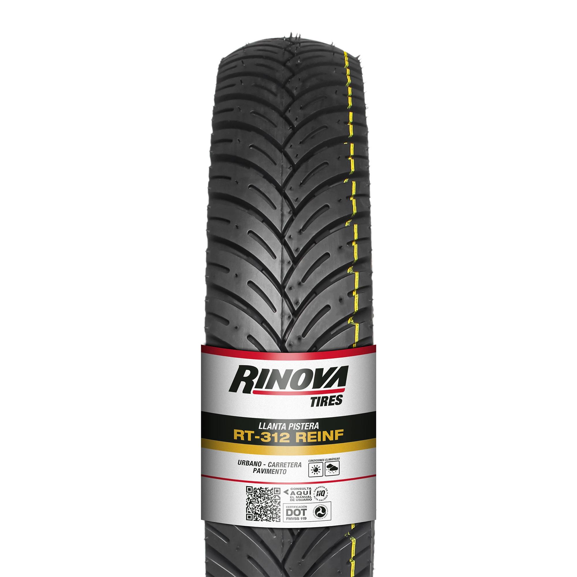 Llanta Moto Pistera 120/80-17 Rinova RT-312 71L Reforzada Sellomatic