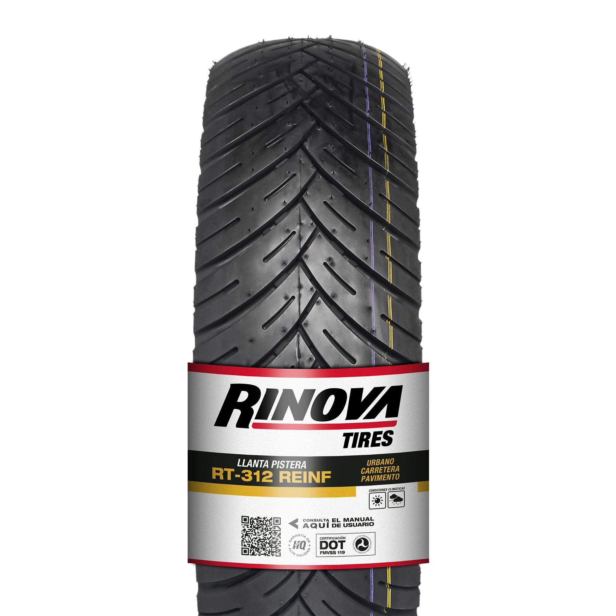 Llanta Moto Pistera 130/70-17 Rinova RT-312 72L Reforzada Sellomatic