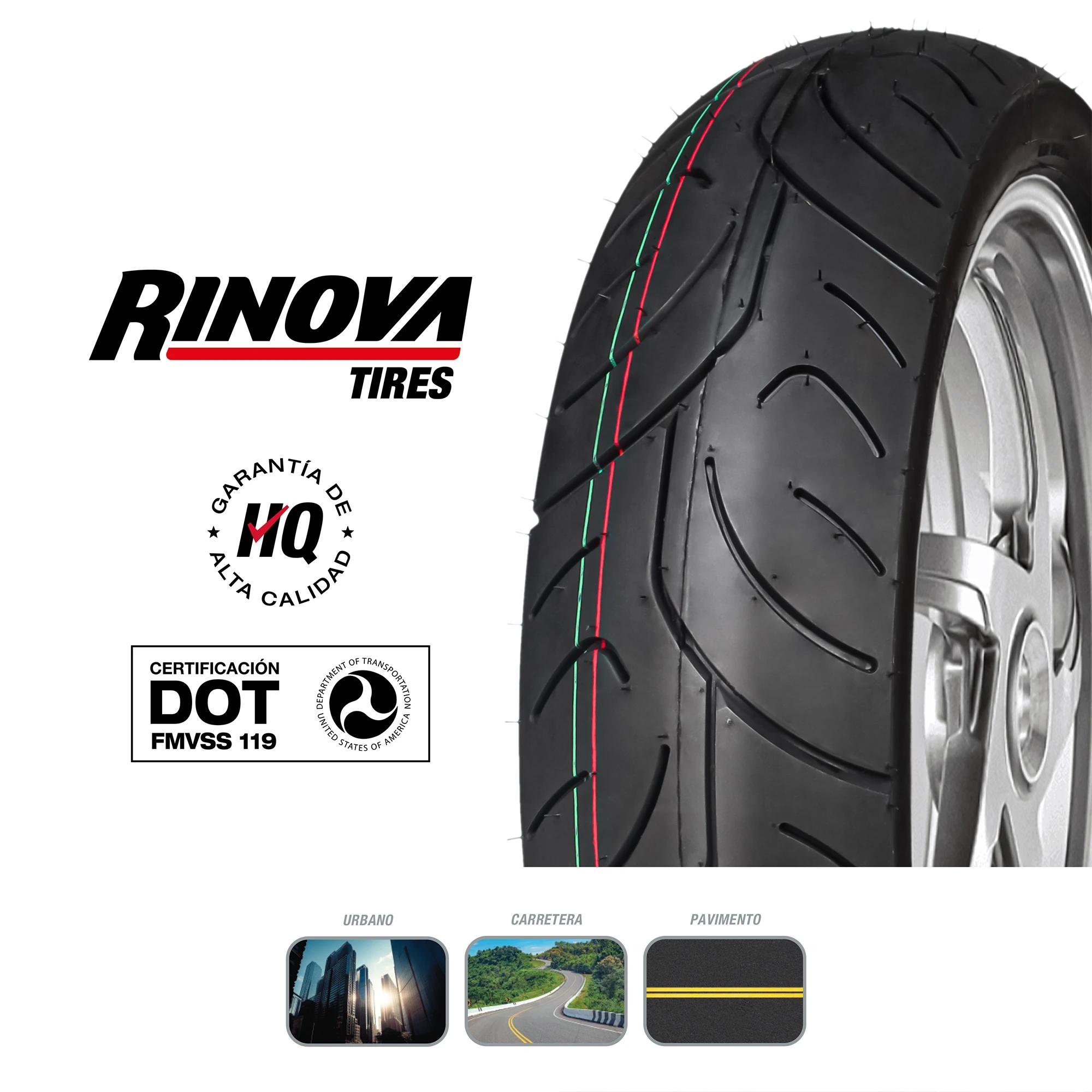 Llanta Moto Pistera 140/70-17 Rinova Tires RT-311 78L Sellomatic 5
