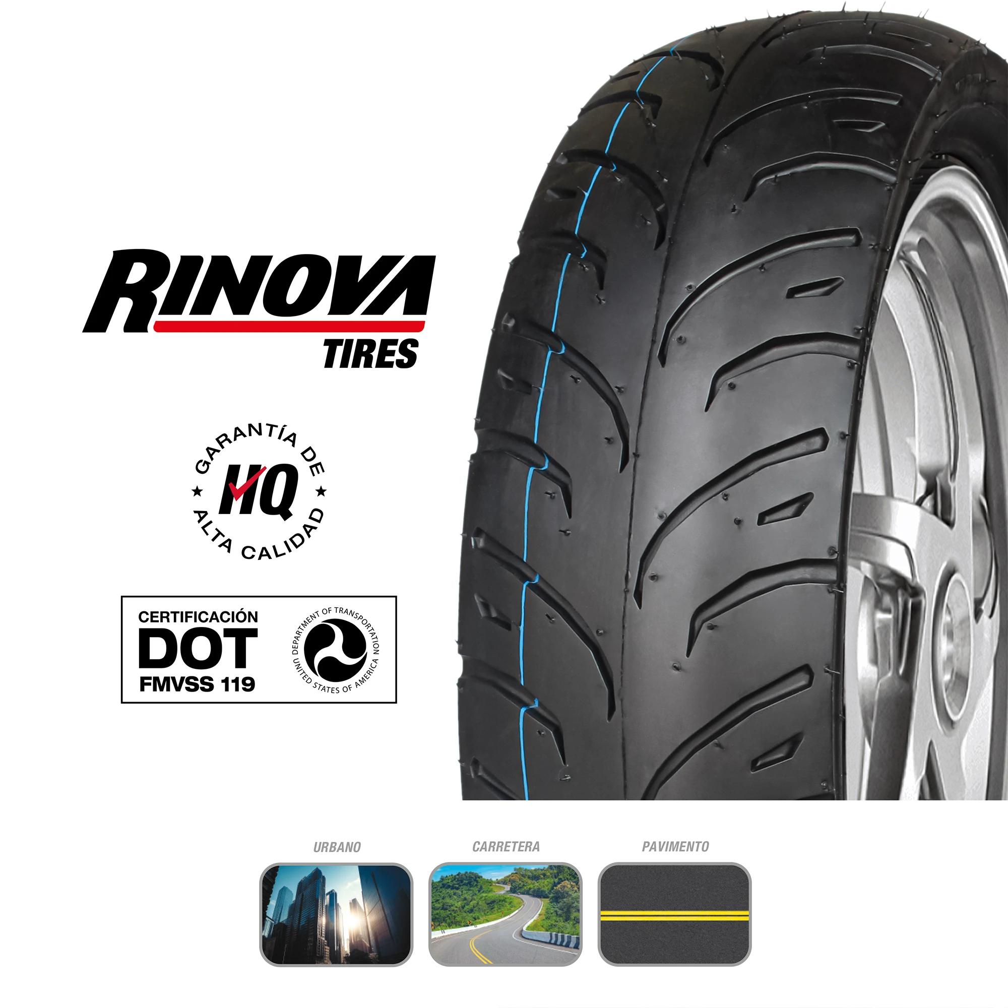Llanta Moto Pistera 140/70-17 Rinova Tires RT-699 78L Sellomatic 5