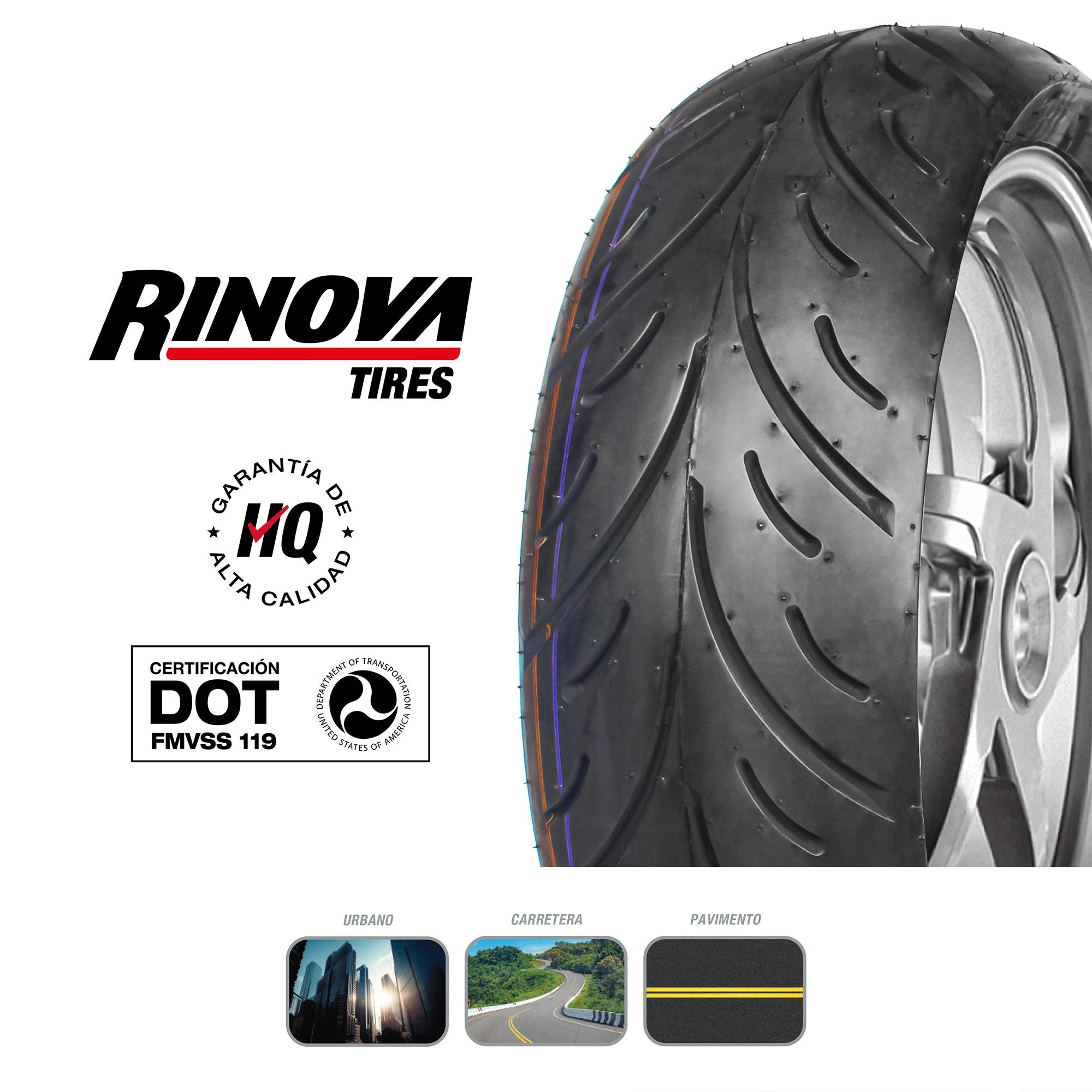 Llanta Moto Pistera 150/70-17 Rinova Tires RT-253 75H Sellomatic 5