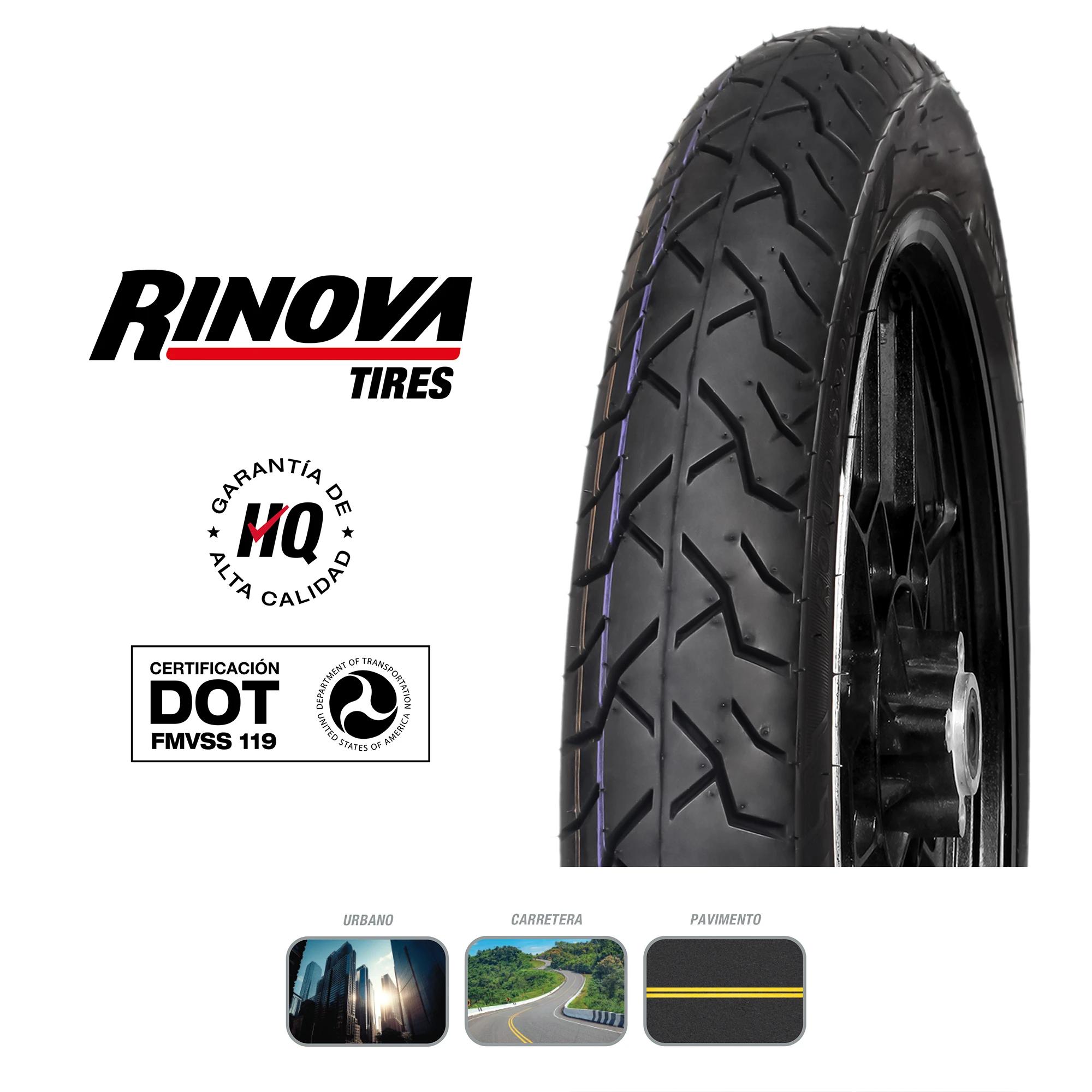 Llanta Moto Pistera 275-18 Rinova Tires RT-2305 51L Sellomatic 5
