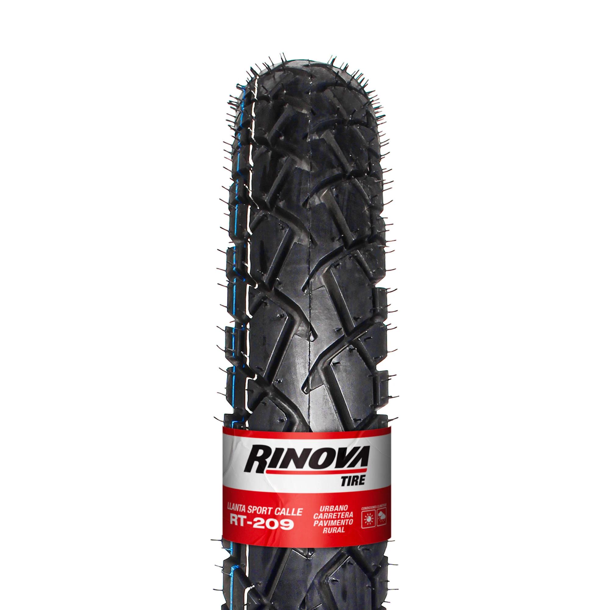 Llanta Moto Sport Calle 90/90-18 Rinova RT-209 60L Sellomatic