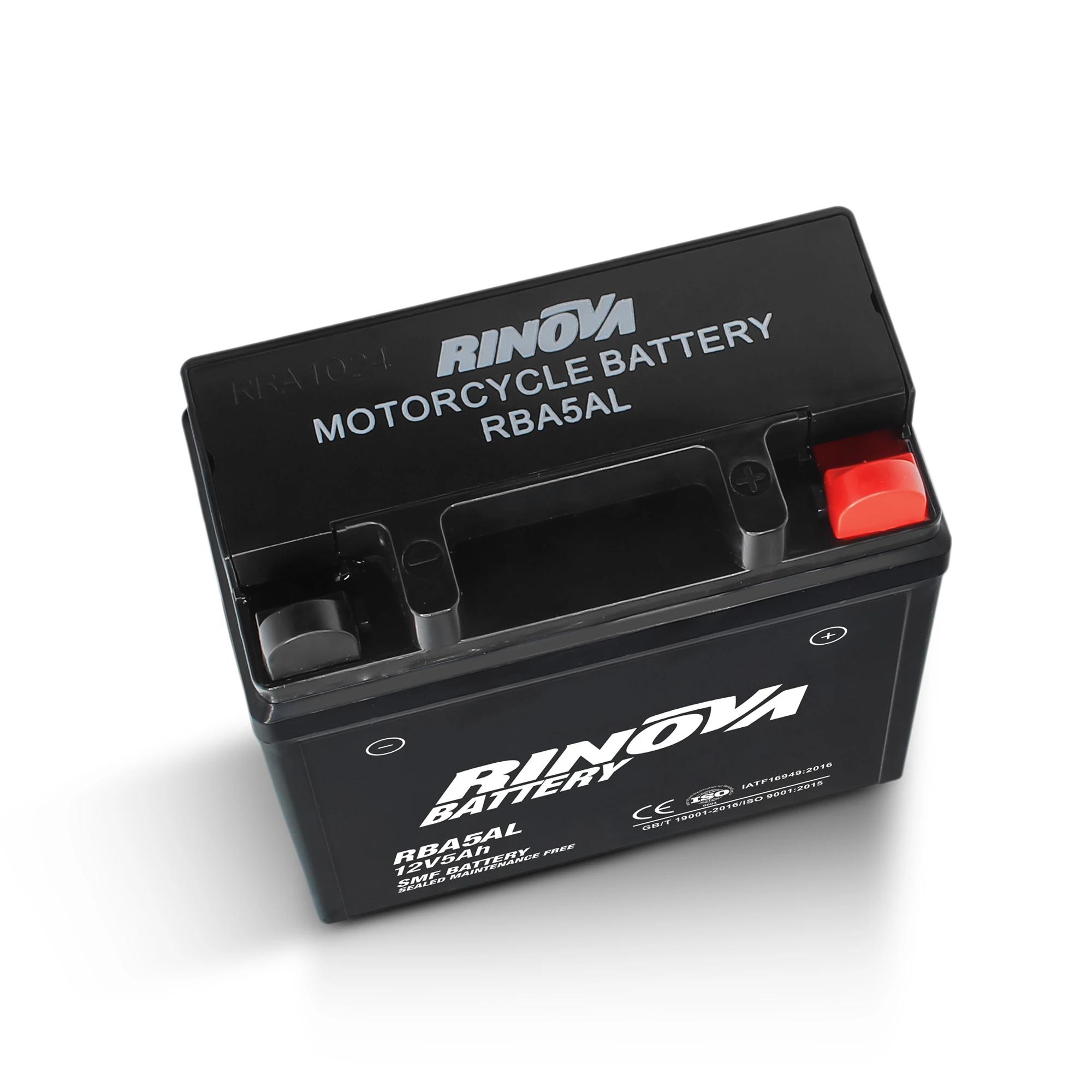 Batería Tipo Pila 12V 5Ah para Motocicleta RBA5AL Rinova Battery 3