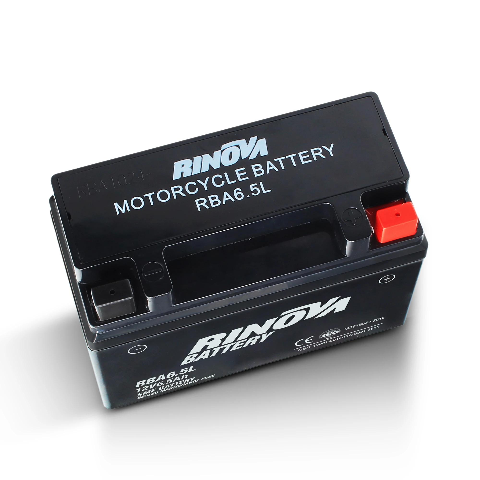 Batería Tipo Pila 12V 6.5Ah para Motocicleta RBA6.5L Rinova Battery 3