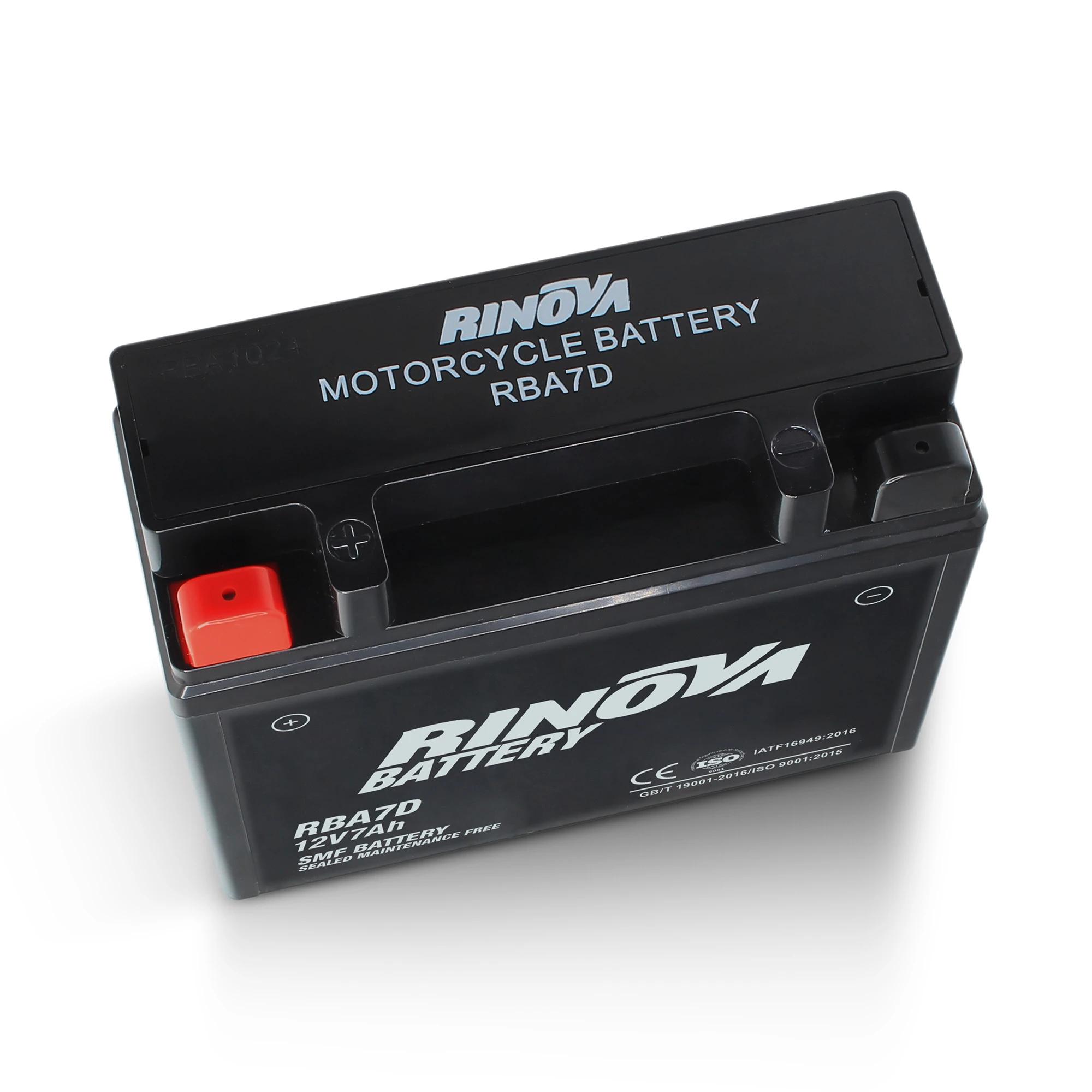 Batería Tipo Pila 12V 7Ah para Motocicleta RBA7D Rinova Battery 3
