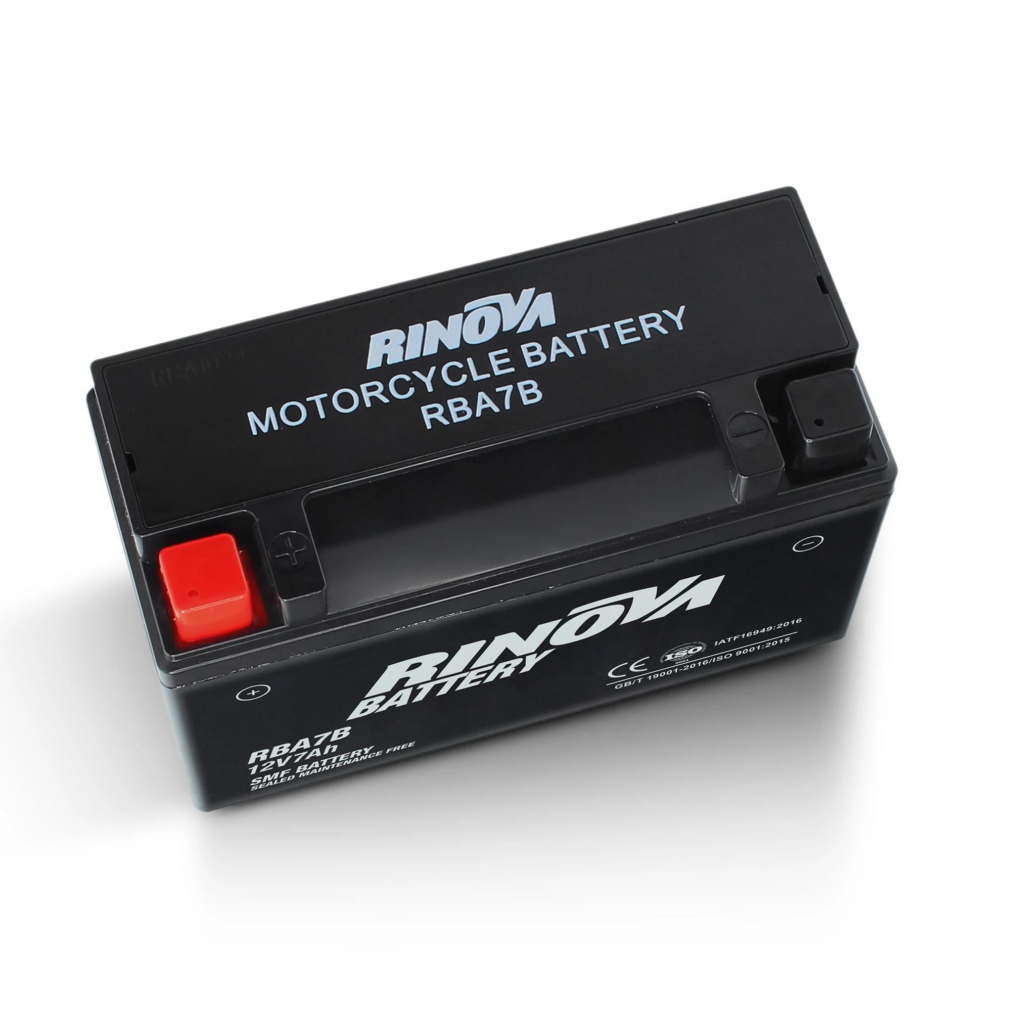 Batería Tipo Pila 12V 7Ah para Motocicleta RBA7B Rinova Battery 3