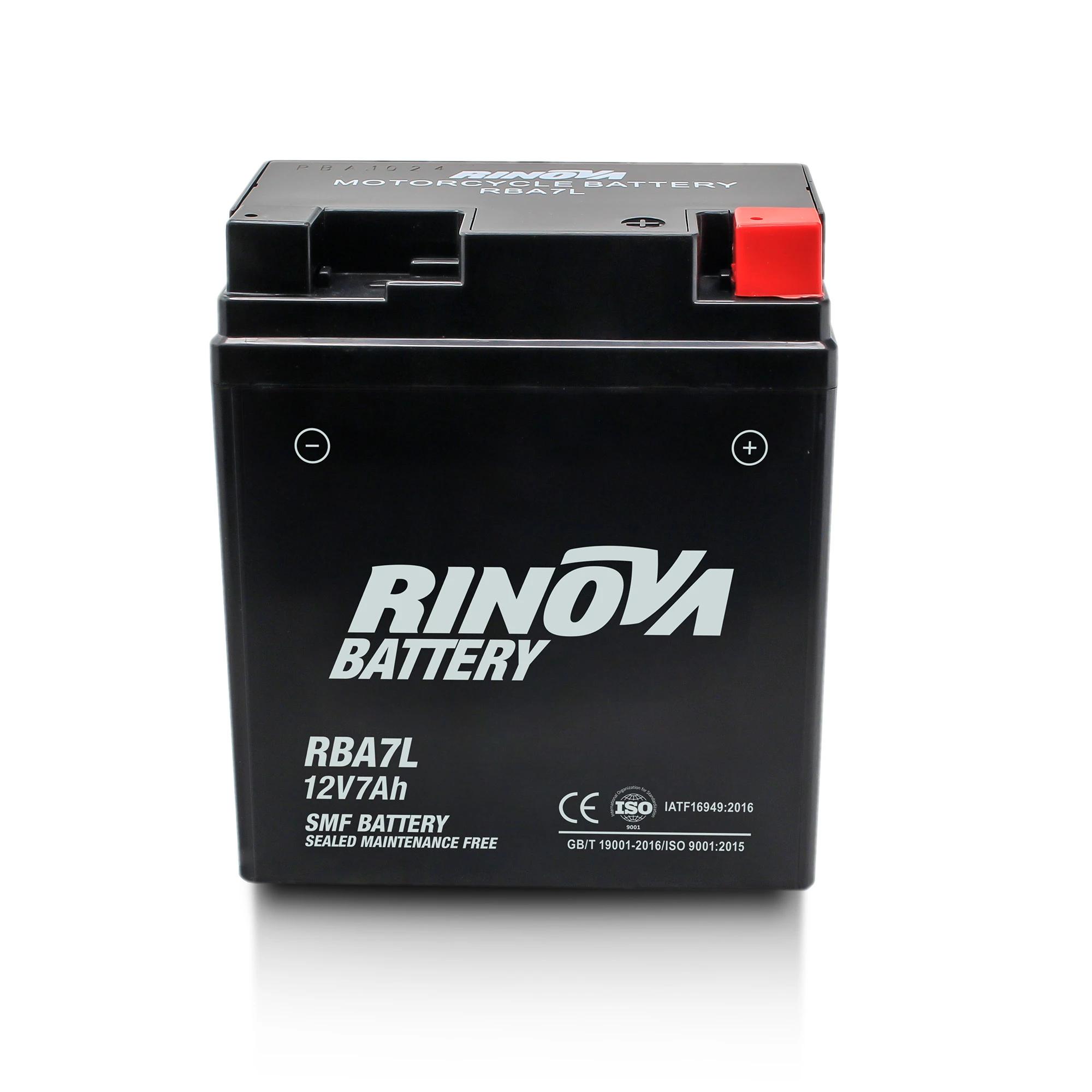 Batería Tipo Pila 12V 7Ah para Motocicleta RBA7L Rinova Battery 2