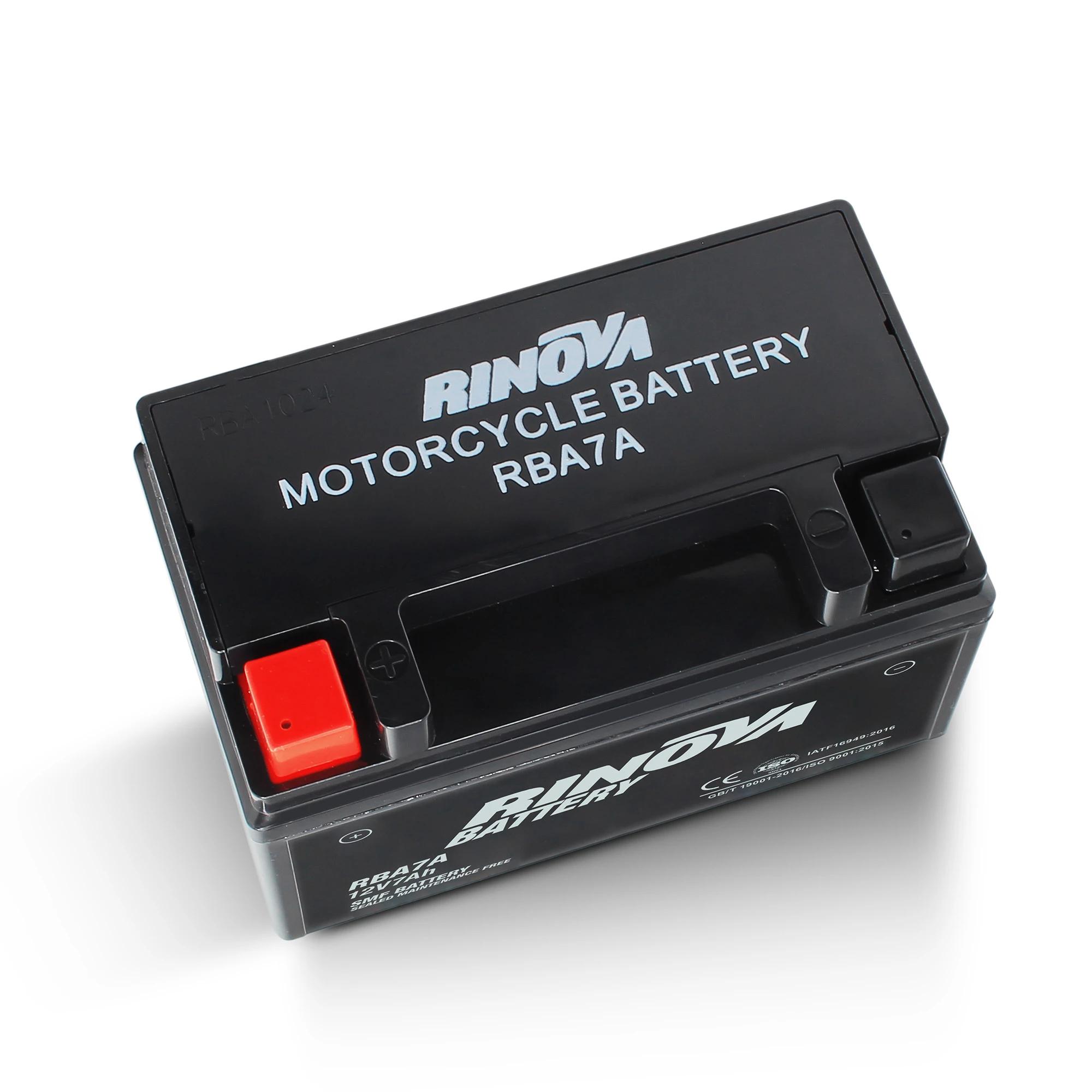 Batería Tipo Pila 12V 7Ah para Motocicleta RBA7A Rinova Battery 3
