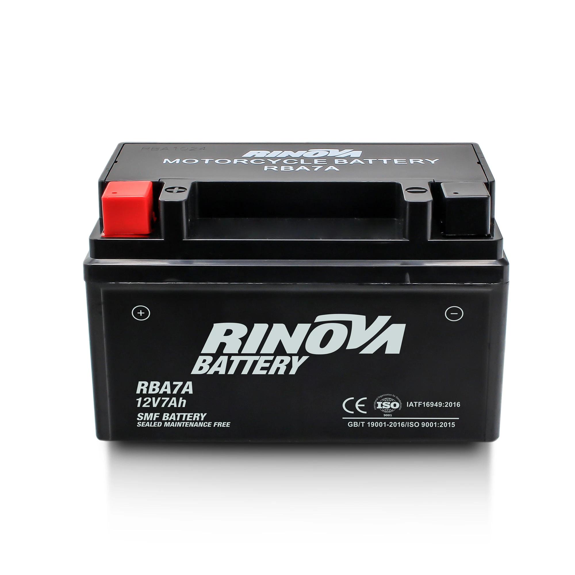 Batería Tipo Pila 12V 7Ah para Motocicleta RBA7A Rinova Battery 2