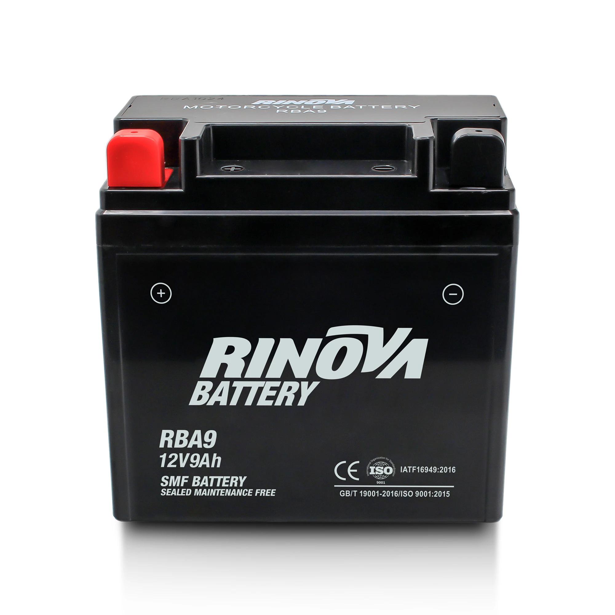 Batería Tipo Pila 12V 9Ah para Motocicleta RBA9 Rinova Battery 2