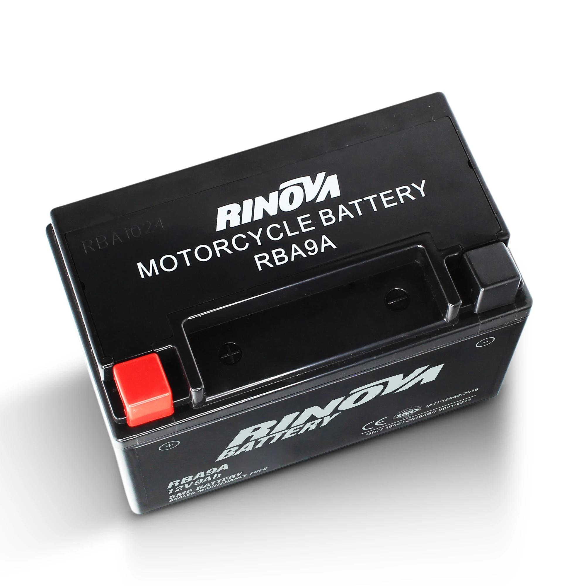 Batería Tipo Pila 12V 9Ah para Motocicleta RBA9A Rinova Battery 3