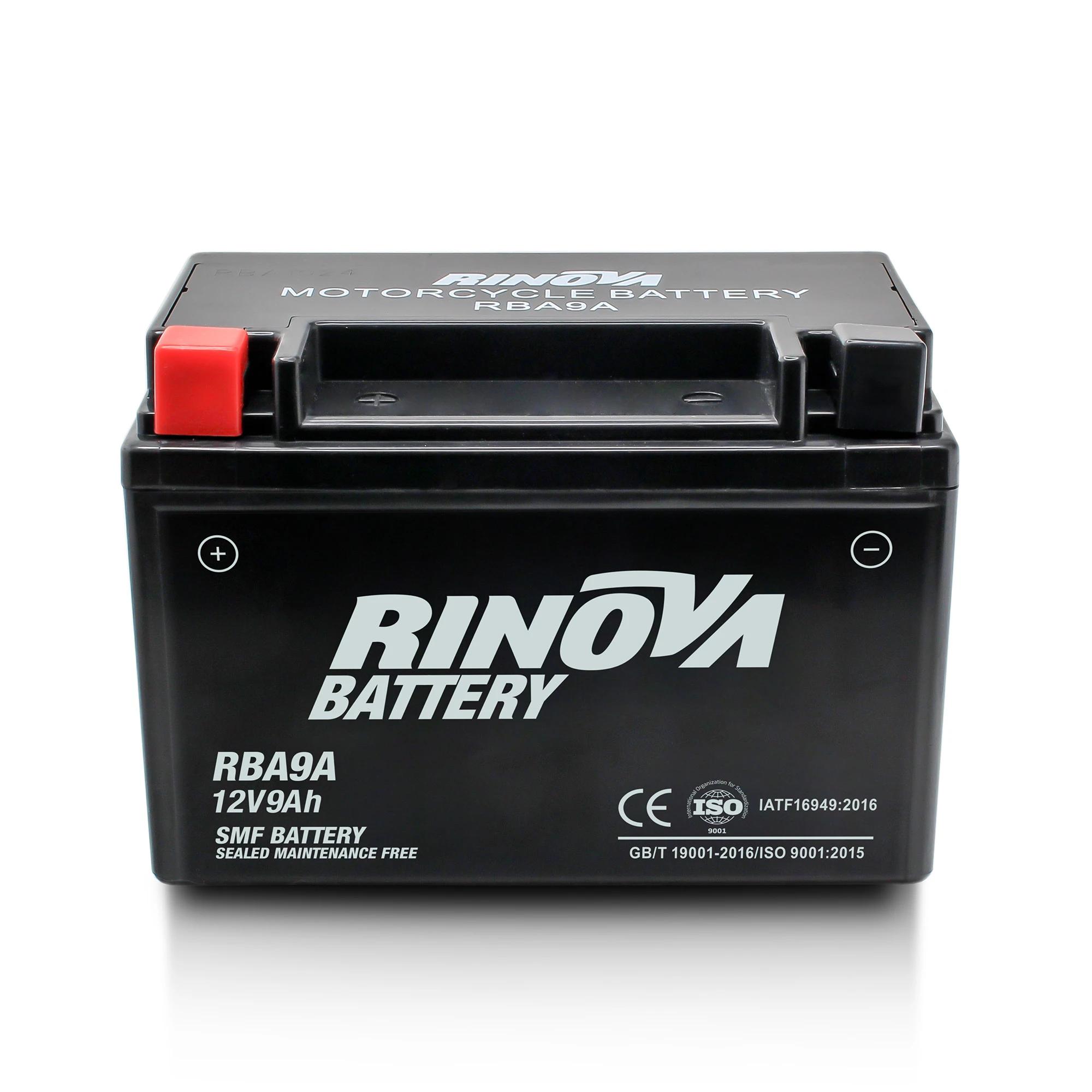 Batería Tipo Pila 12V 9Ah para Motocicleta RBA9A Rinova Battery 2