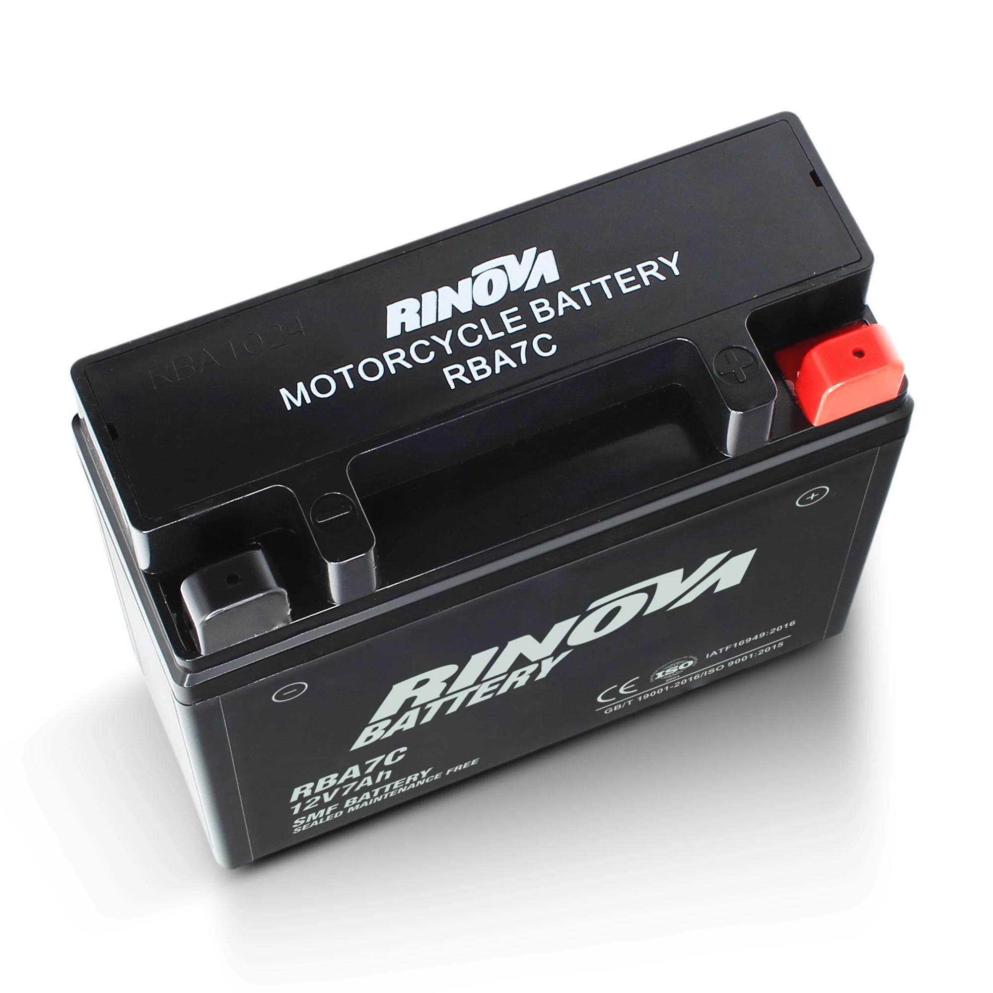 Batería Tipo Pila 12V 7Ah para Motocicleta RBA7C Rinova Battery 3