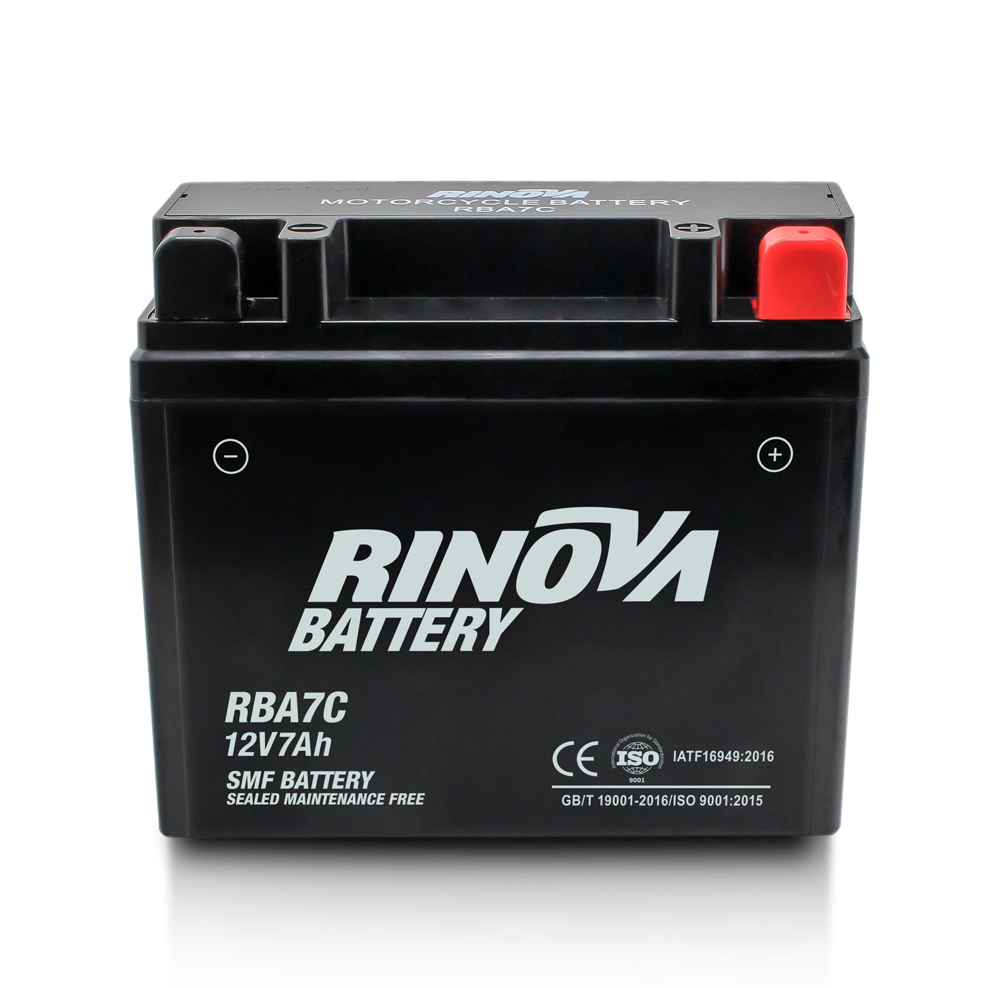 Batería Tipo Pila 12V 7Ah para Motocicleta RBA7C Rinova Battery 2