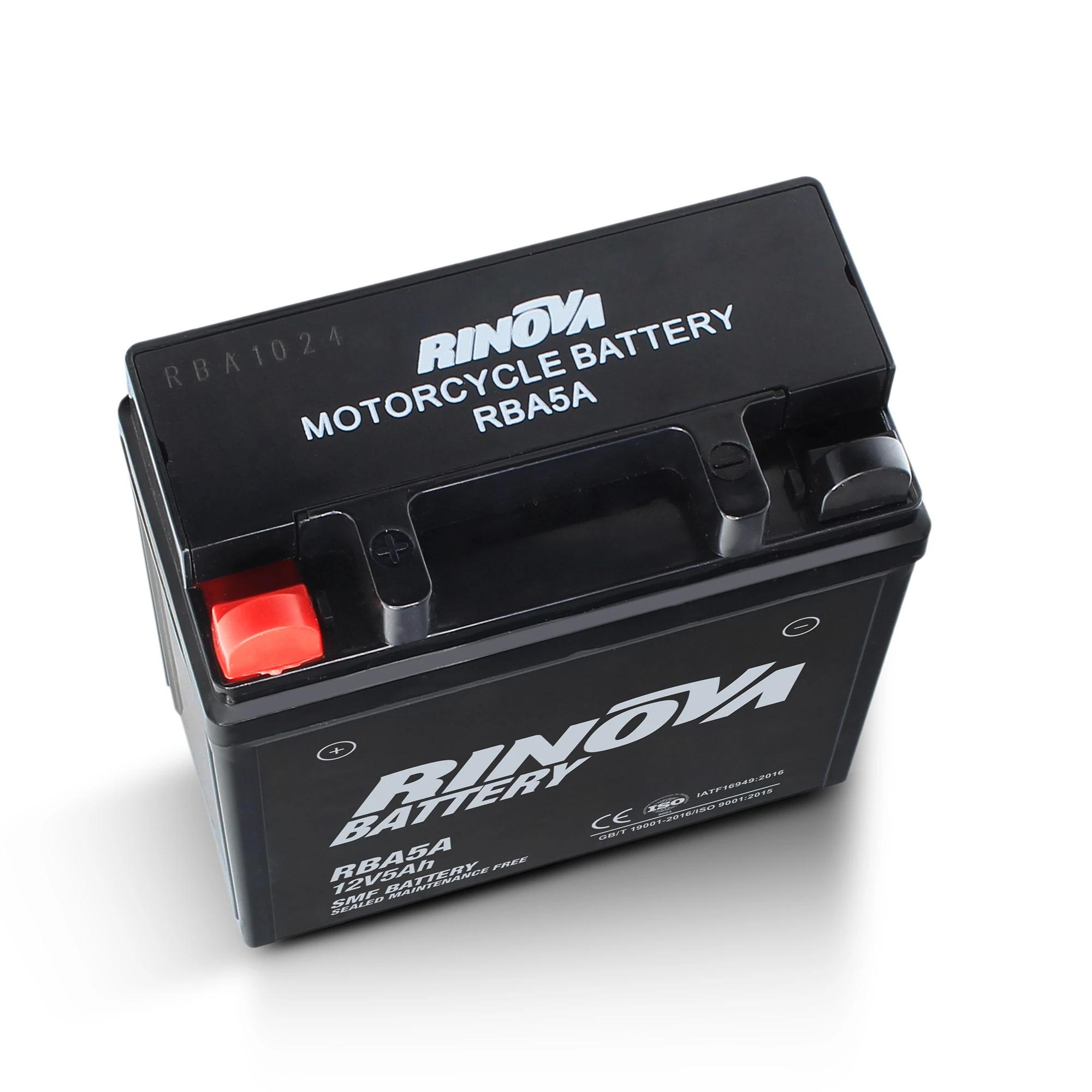 Batería Tipo Pila 12V 5Ah para Motocicleta RBA5A Rinova Battery 3