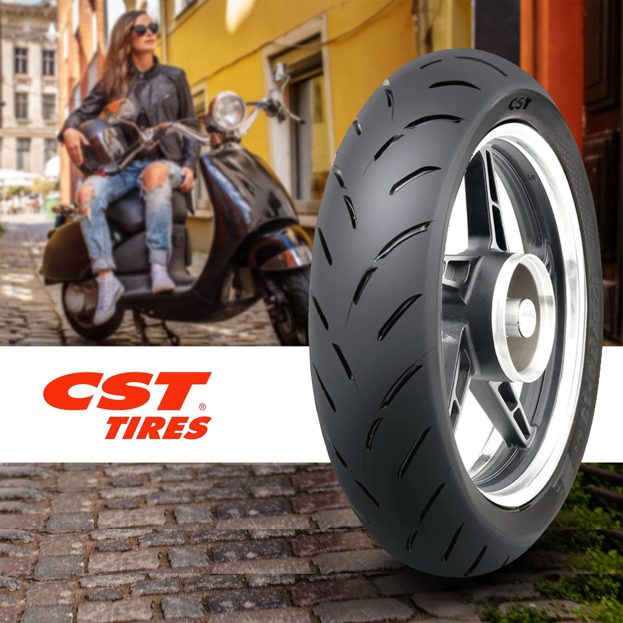 Llanta Moto Scooter 130/70-13 CST CM-TR 63P Sellomatic 4