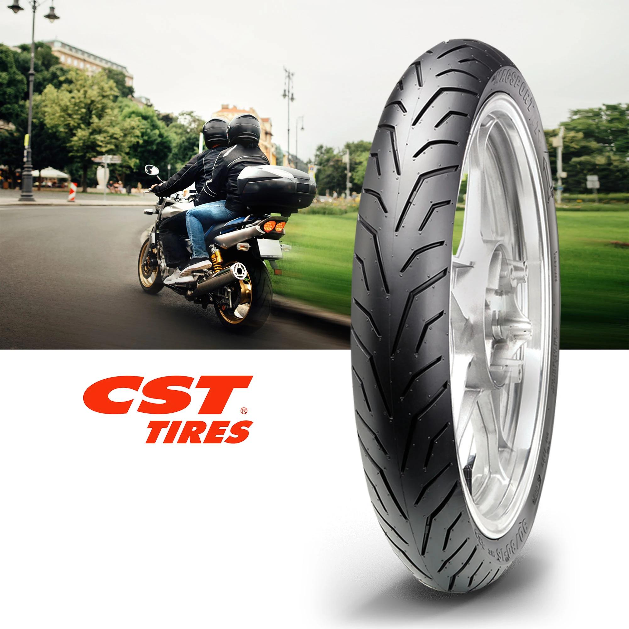 Llanta Moto Pistera 80/90-14 CST C6501 40P Sellomatic 4