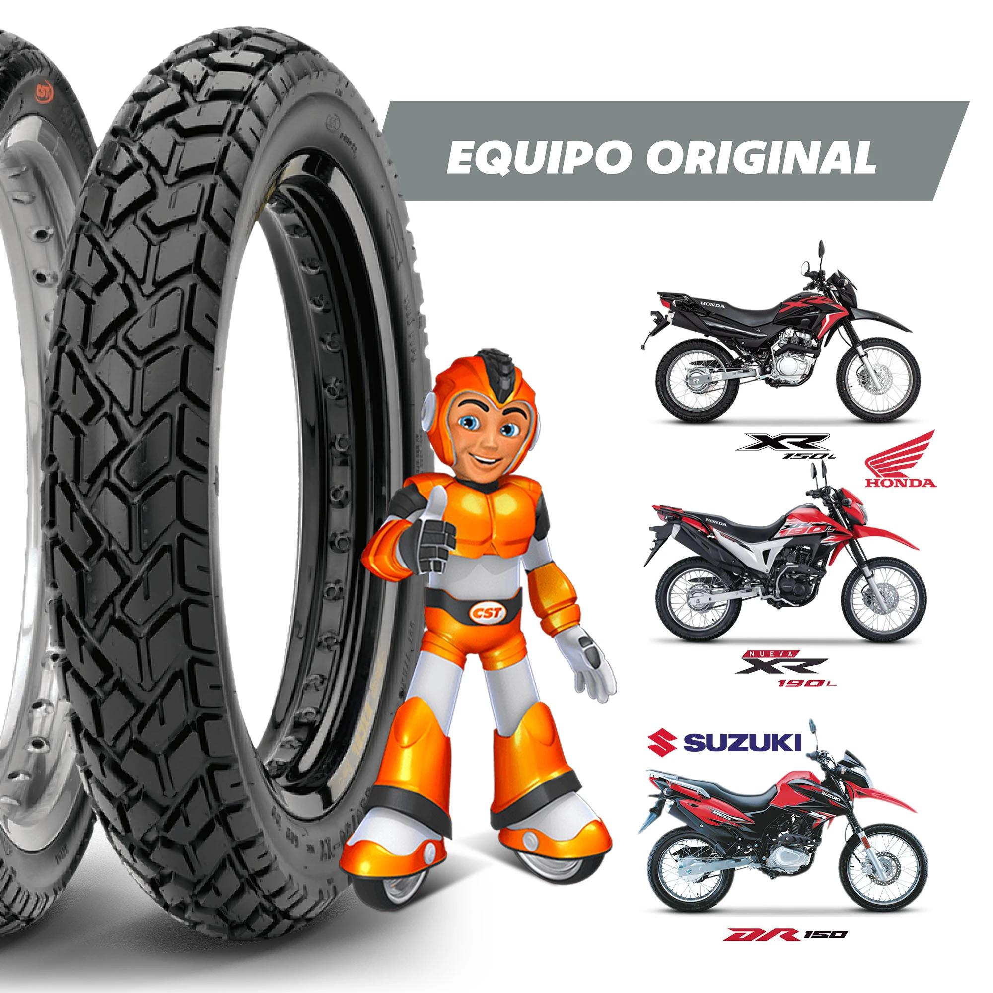 Llanta Moto CST 110/90-17 C6559 TT 60P Street Alto Agarre 4