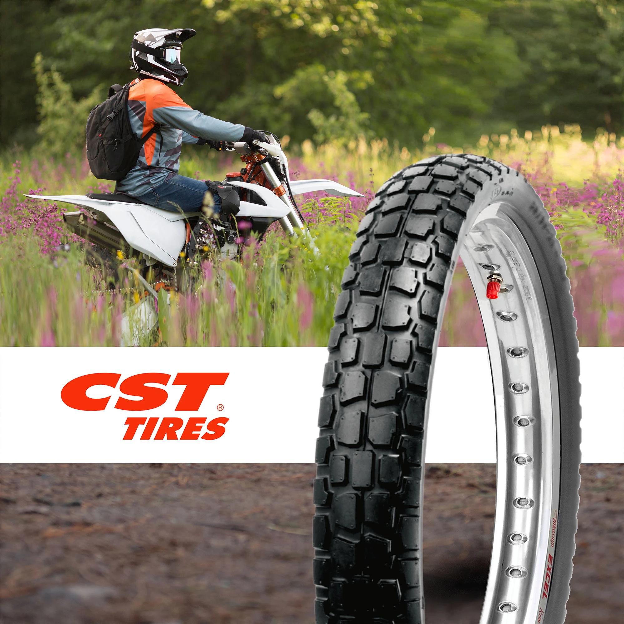 Llanta Moto Doble Propósito 80/90-21 CM706 TT 48P CST 3