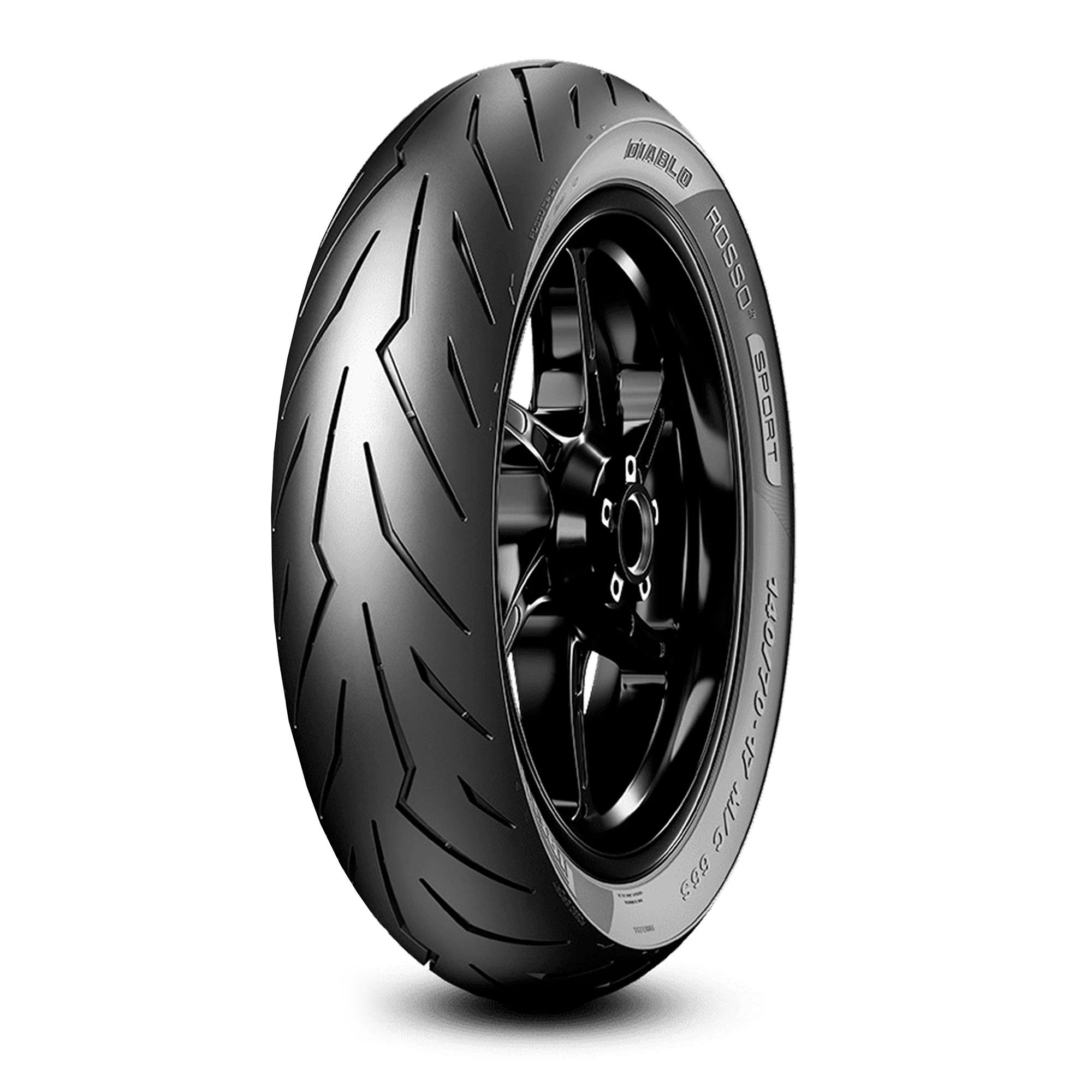 Llanta Moto PIRELLI 100/80-17 Diablo Rosso Sport F TL 52S