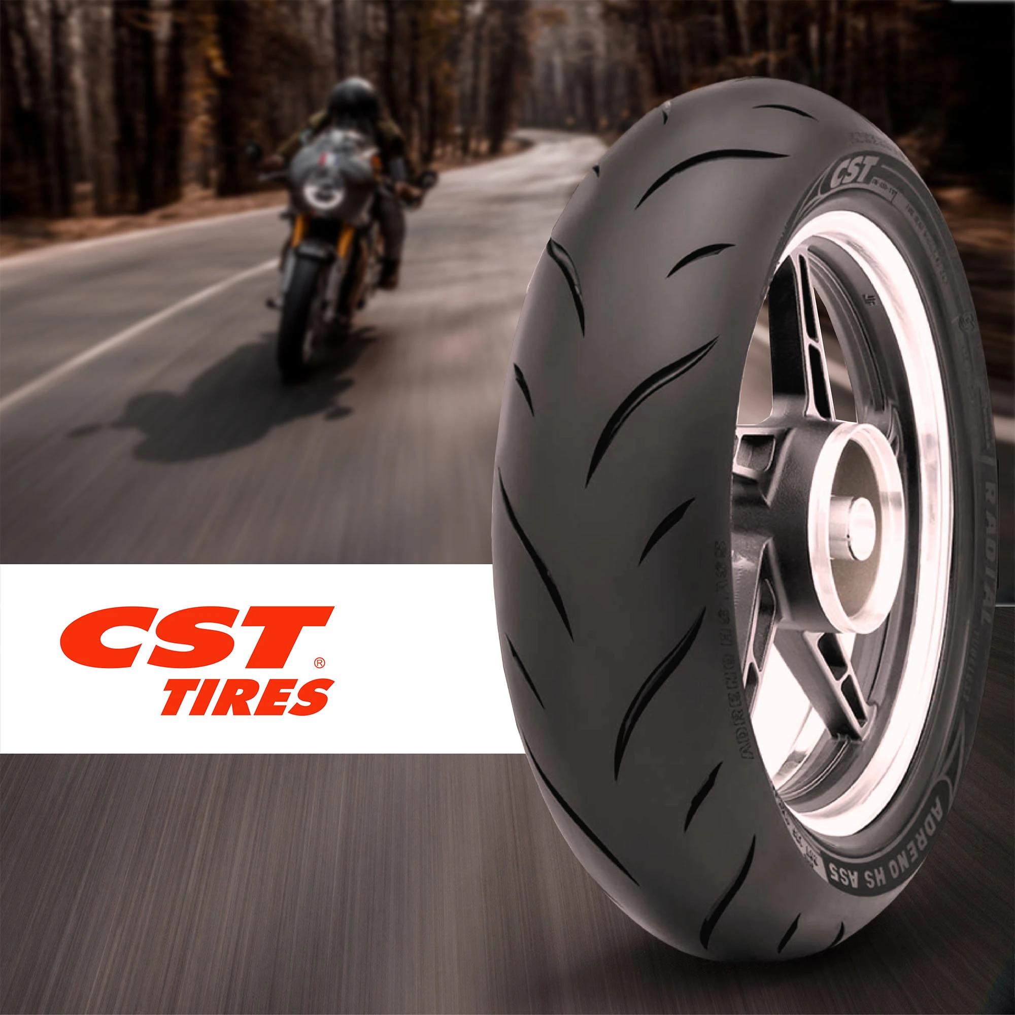 Llanta Moto 160/60ZR17 CM-AS5 TL 69W CST Radial 4