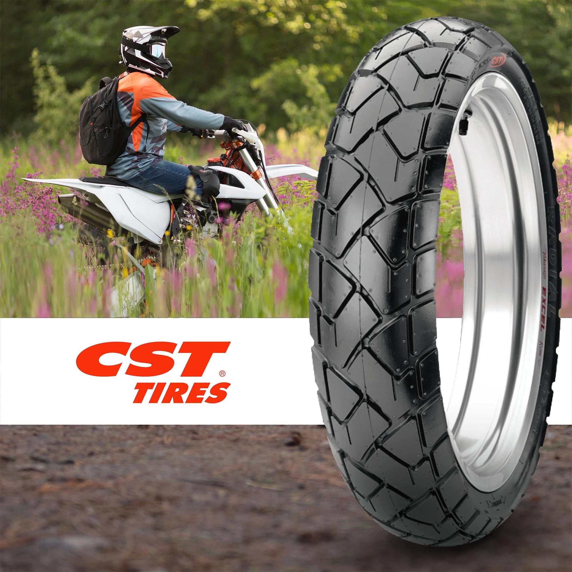 Llanta Moto 150/70R17 CST CM509 TL 69V Radial 4