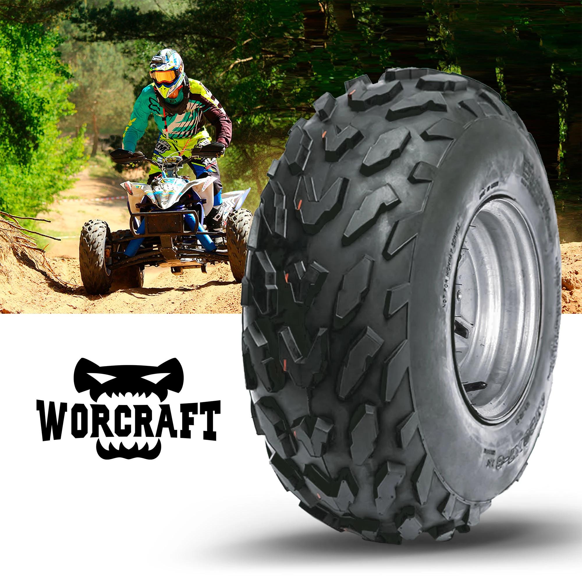 Llanta Cuatrimoto ATV 20X7-8 F888 TL 4PR WORCRAFT 3