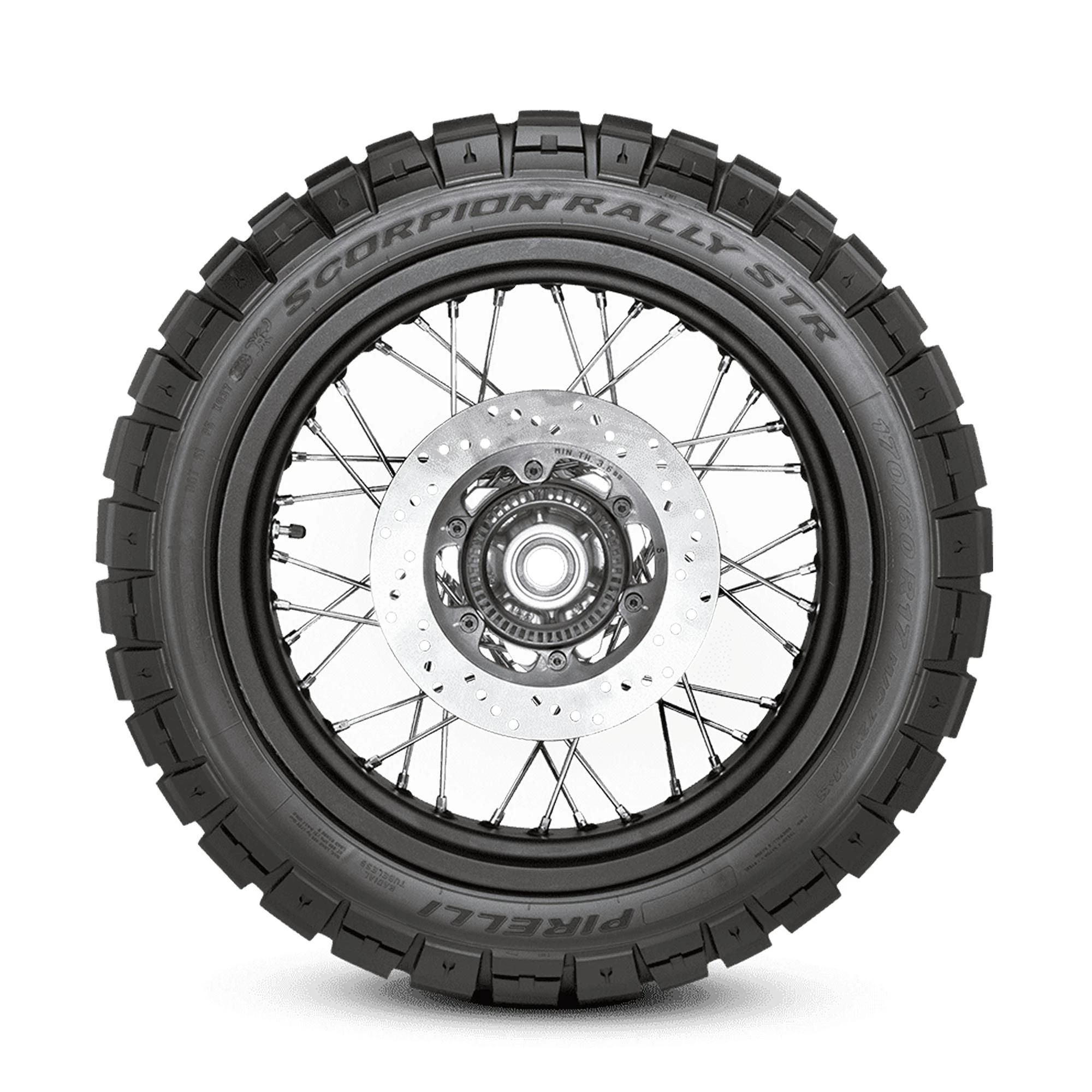 Llanta Moto PIRELLI 90/90-21 TL 54V Scorpion Rally STR 2