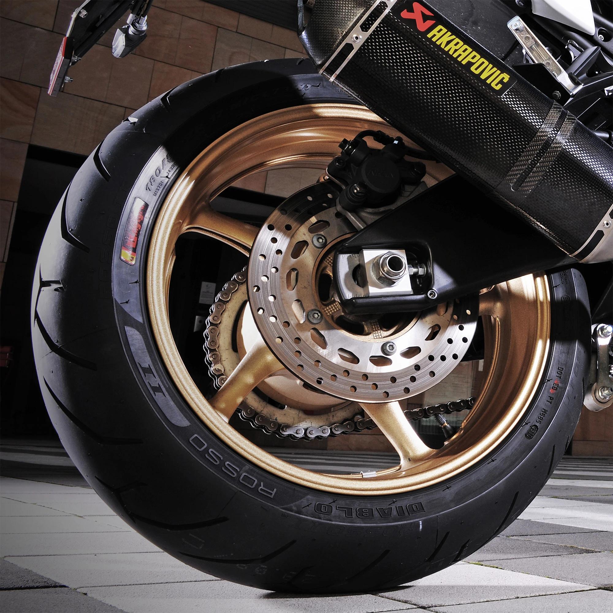 Llanta Moto PIRELLI 140/60R17 TL 63H Diablo Rosso II 5