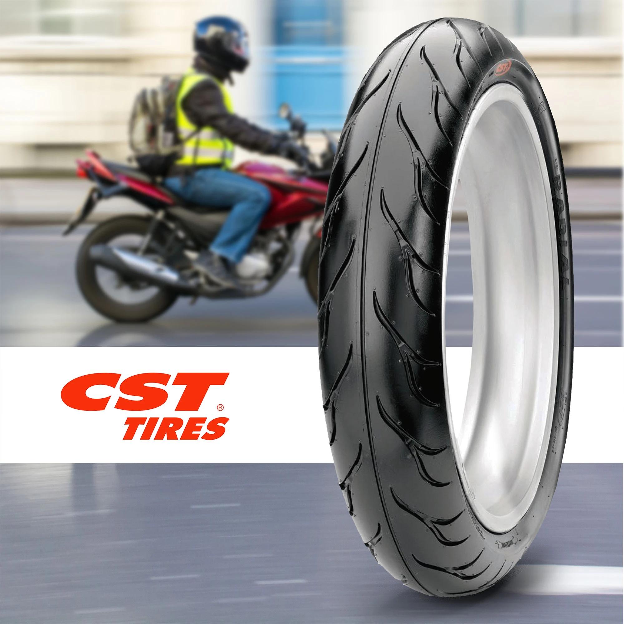 Llanta Moto 100/80R17 CM615 TL 52H CST Radial 4