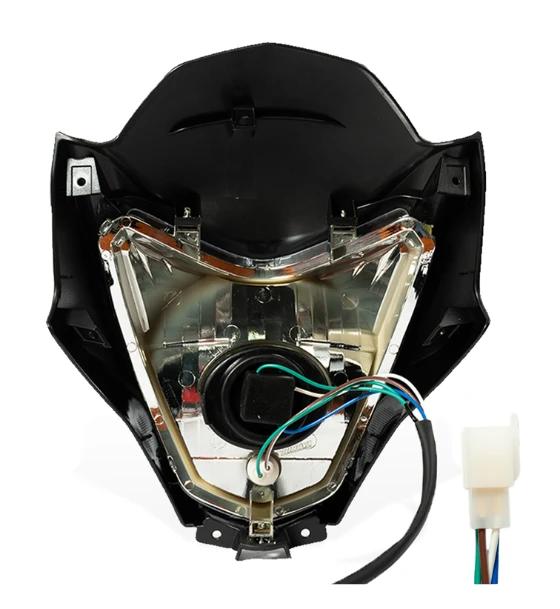 Combo Farola + Carenaje Negro para AKT TTR 150 3