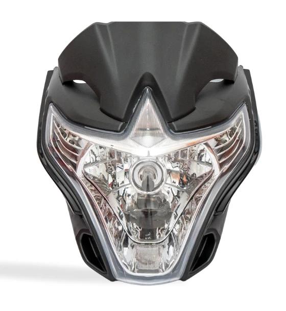 Combo Farola + Carenaje Negro AKT EVO 150 R3