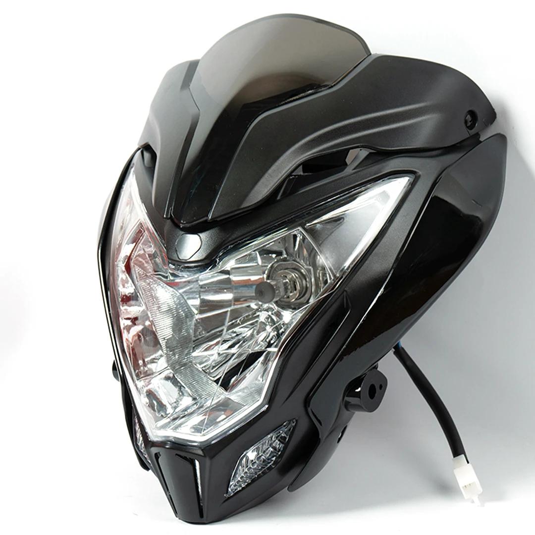 Combo Farola + Carenaje Negro Bajaj Pulsar 200 NS 2
